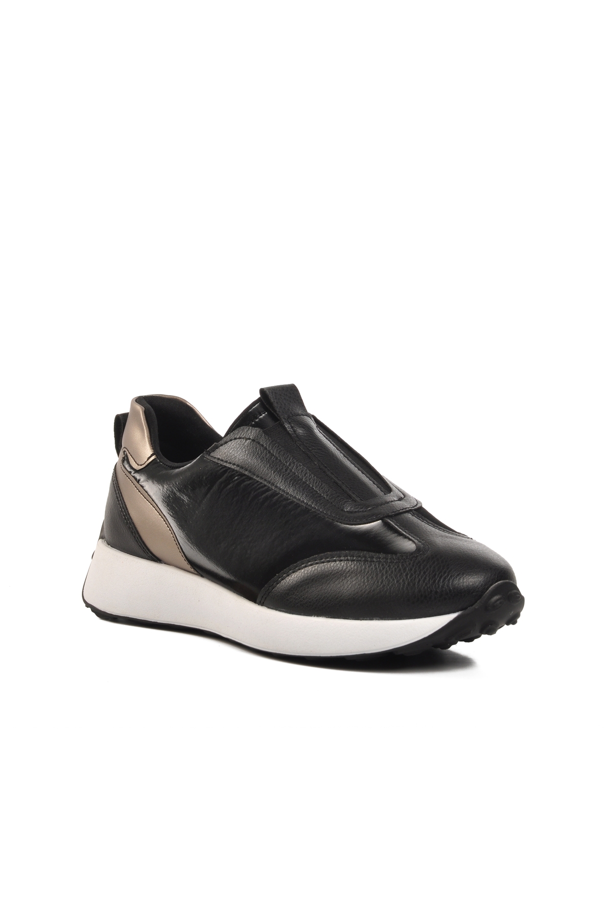 Aspor Siyah Beyaz Kadın Sneaker - Görsel 4