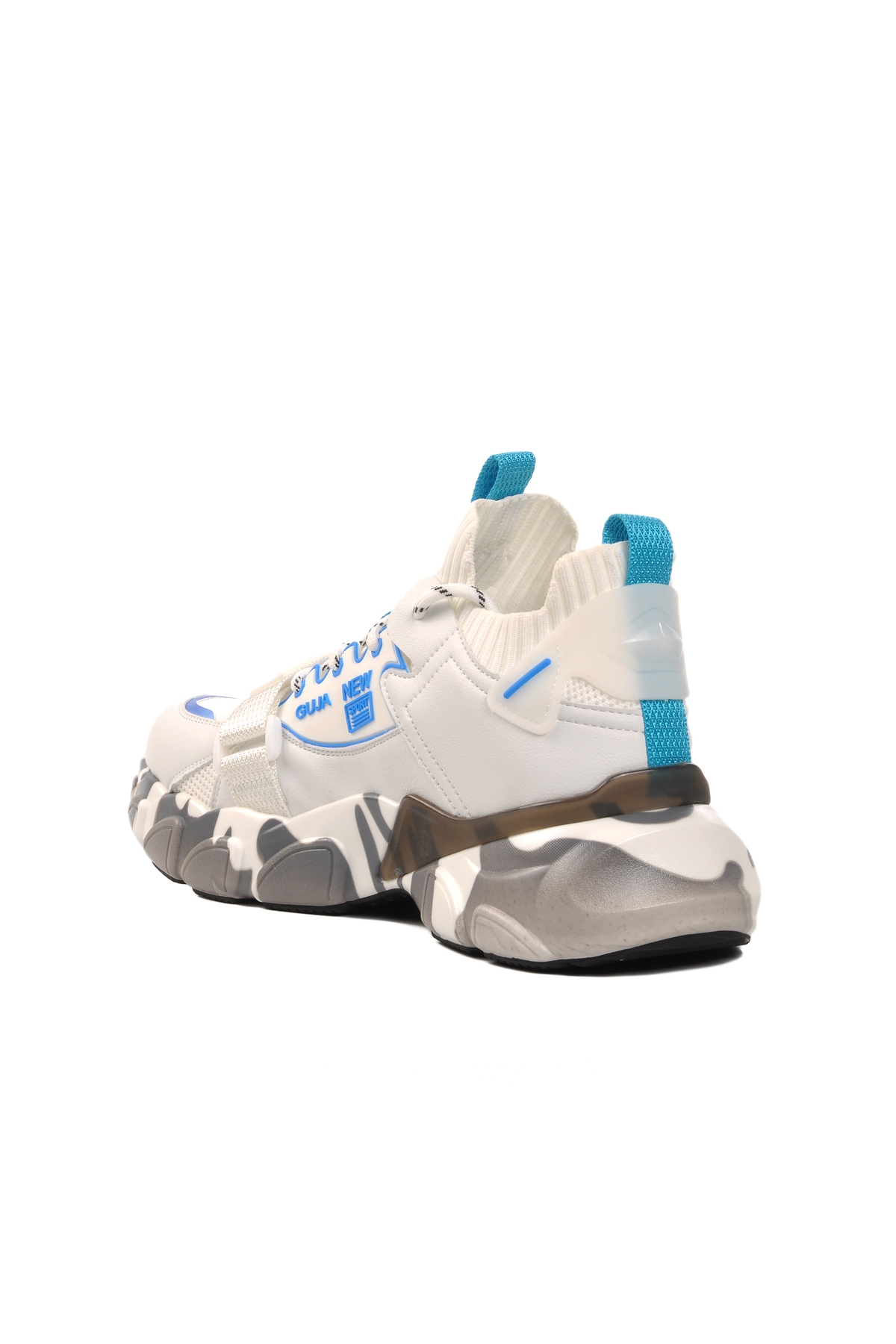 Beyaz Polyester Karışımlı Erkek Spor Ayakkabı - Görsel 5