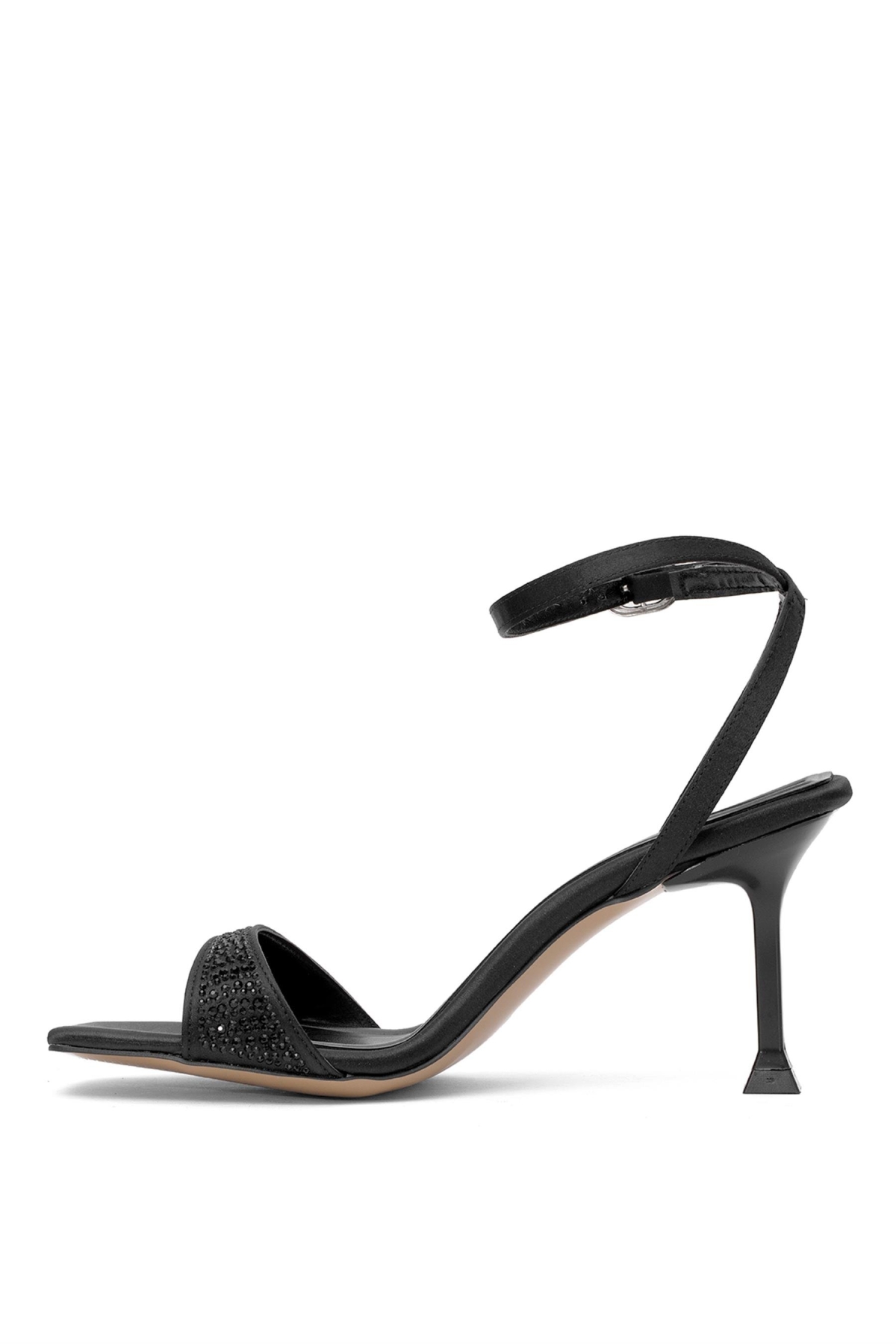 Elit PM161 K7014 Kadın Klasik Topuklu Ayakkabı Siyah - Görsel 4