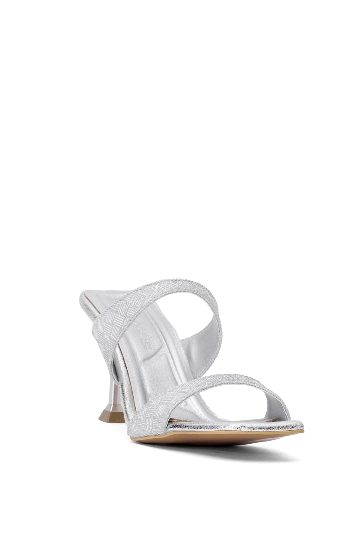 Elit PM161 K7000T Kadın Klasik Topuklu Ayakkabı Gümüş - Görsel 3