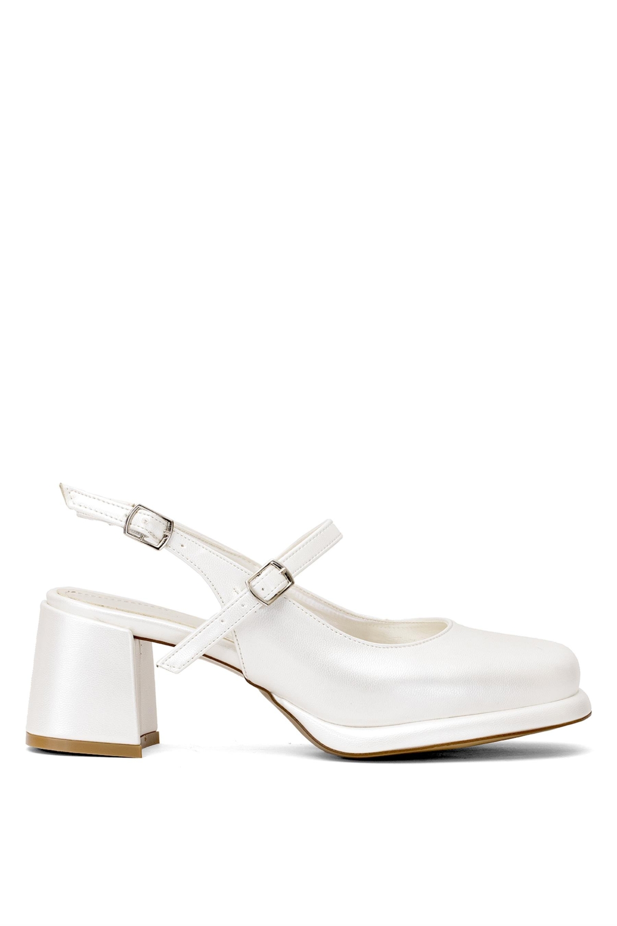 Elit PM559 K0300C Kadın Klasik Topuklu Ayakkabı Sedef - Görsel 2