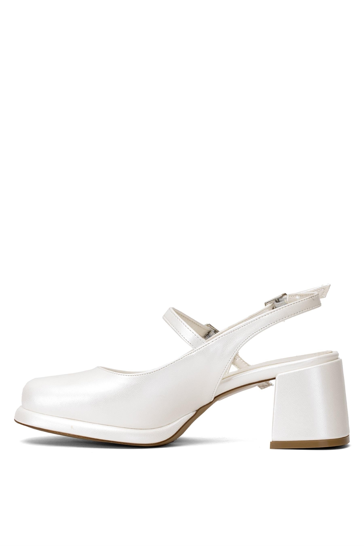 Elit PM559 K0300C Kadın Klasik Topuklu Ayakkabı Sedef - Görsel 4