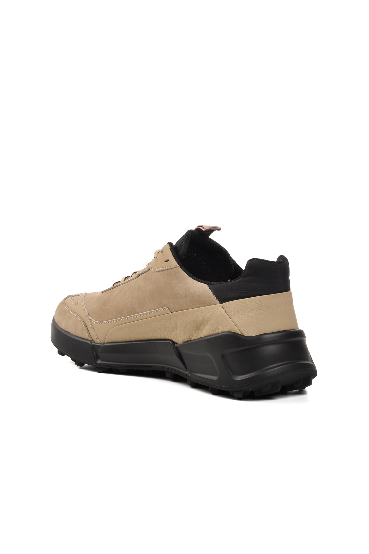 Bej Nubuk Erkek Sneaker Ayakkabı Scootland - Görsel 5