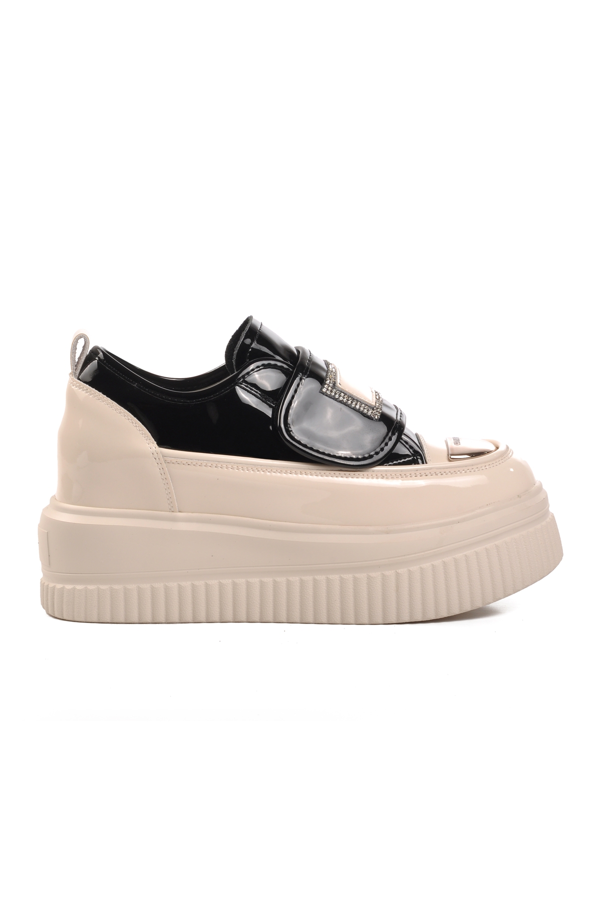 Siyah Kadın Spor Ayakkabı Sneaker - Görsel 2