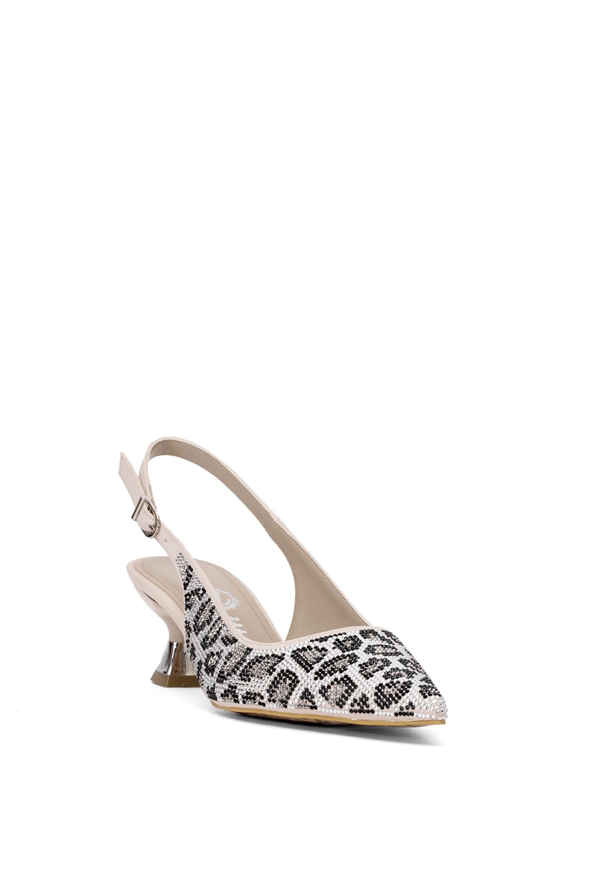 Elit PM221 K9520 Kadın Abiye Ayakkabı Ten - Görsel 3