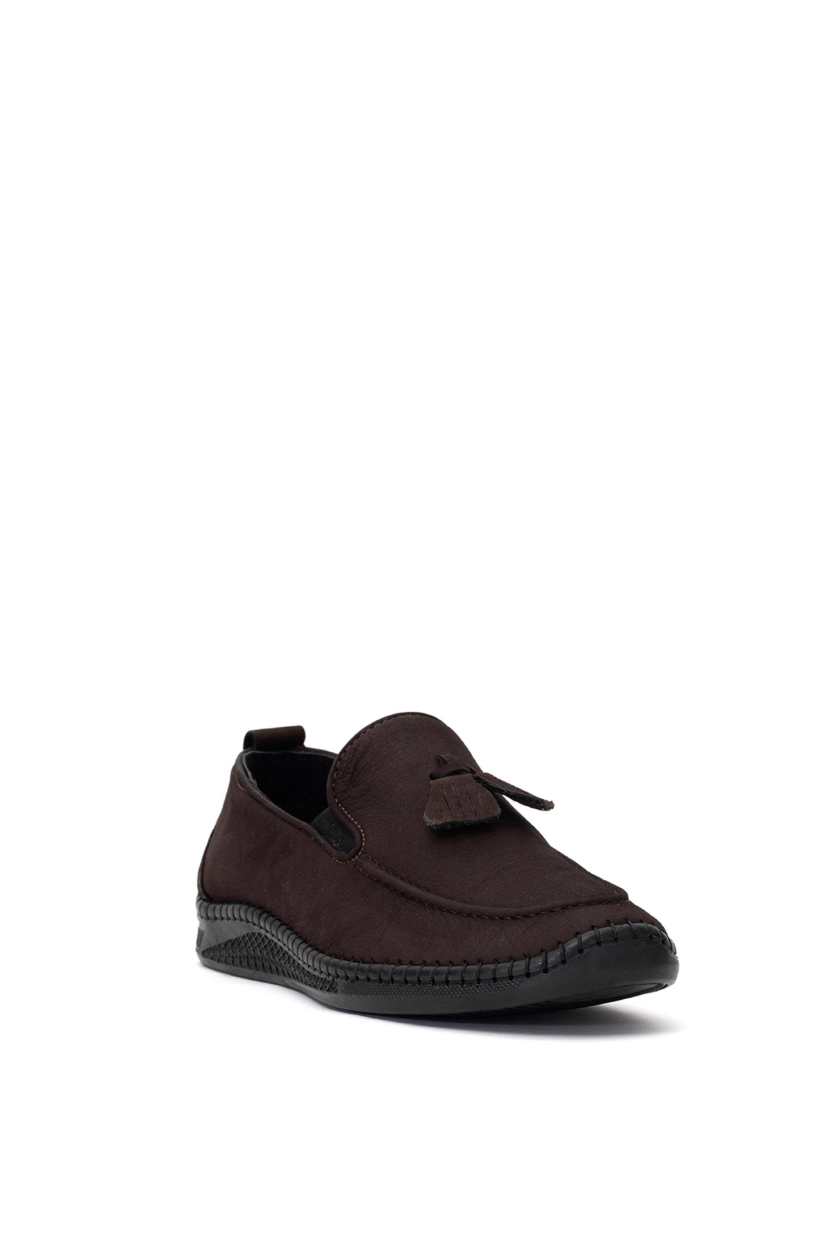 Elit AsBOR4242N Erkek Hakiki Deri Rahat Ayakkabı Kahverengi - Görsel 3