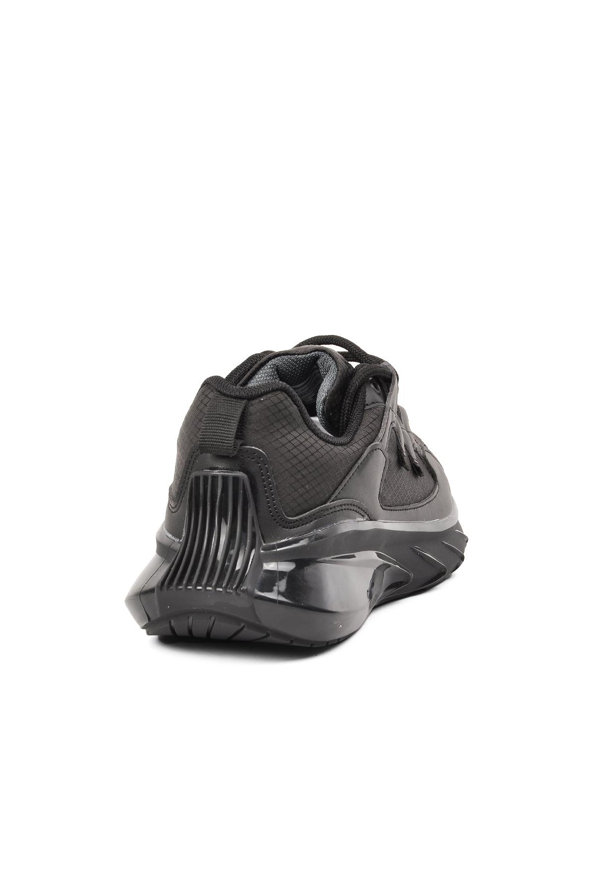 Siyah Kadın Spor Ayakkabı Sneaker - Görsel 5