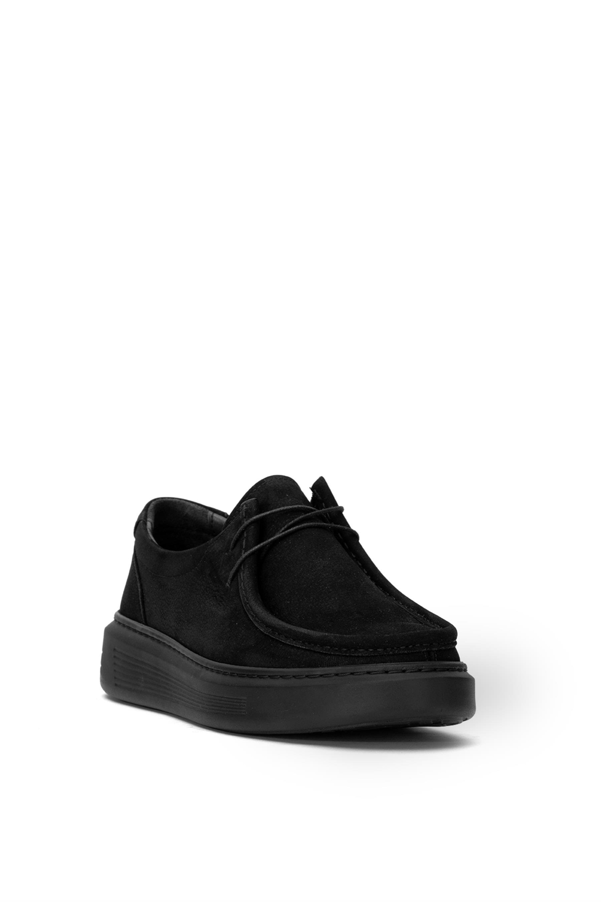 Elit SLGLD617N Erkek Hakiki Deri Casual Ayakkabı Siyah - Görsel 3