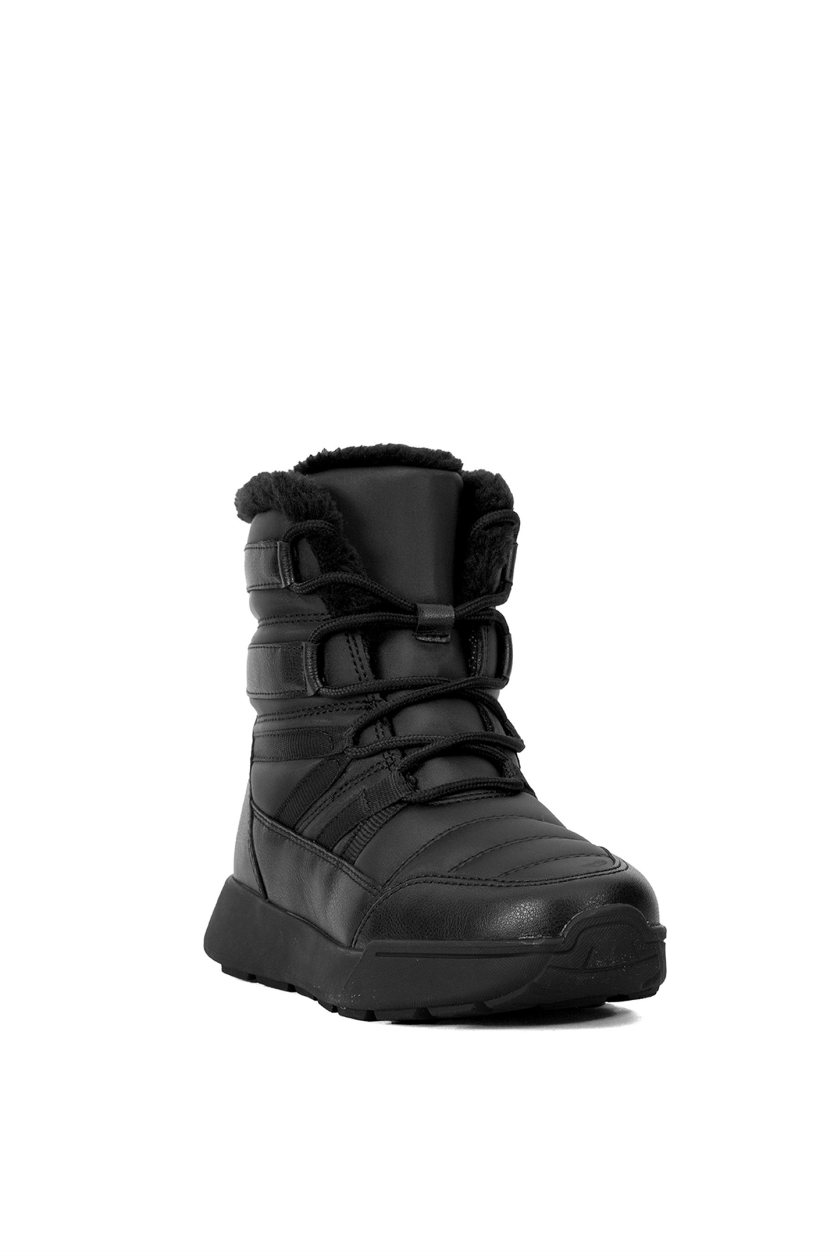 Elit YSFLT315T Kadın Kar Botu Siyah - Görsel 3