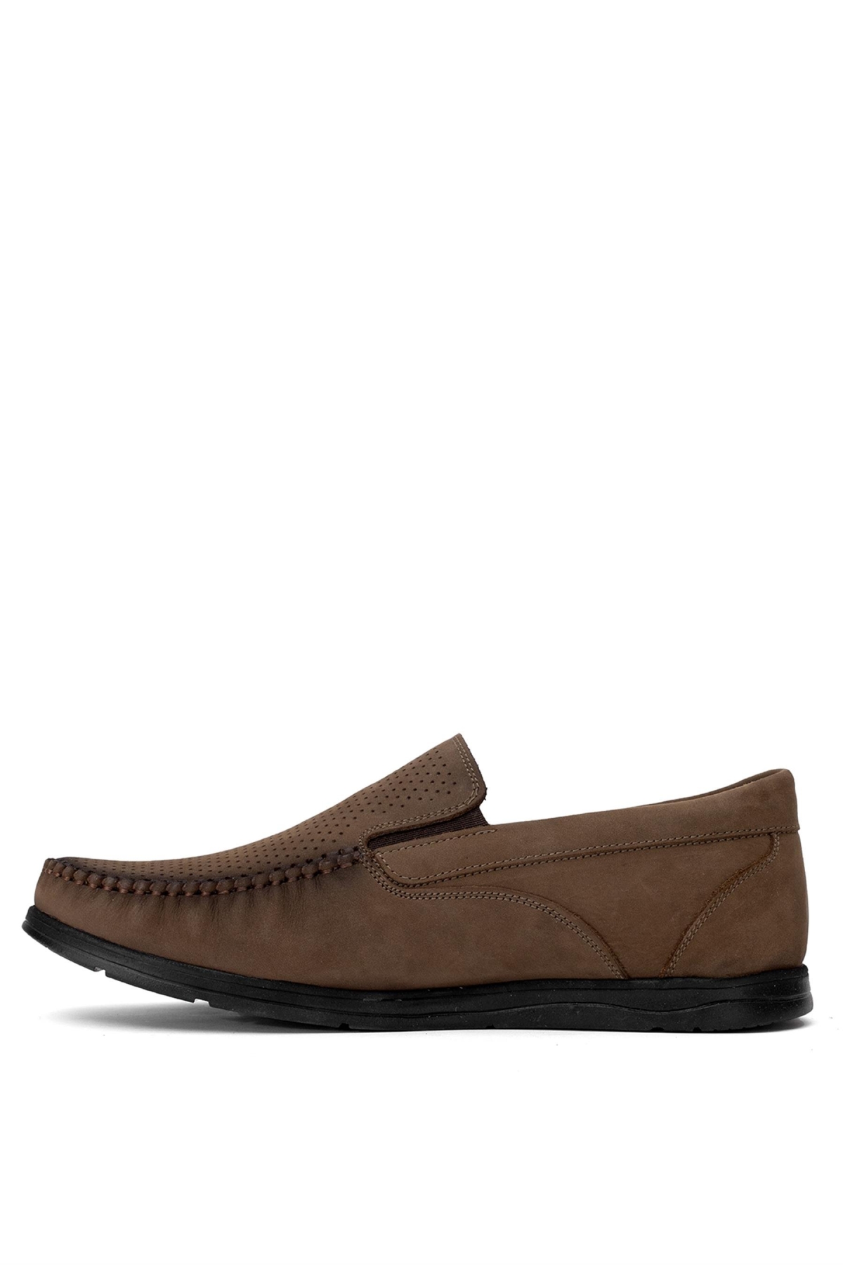 Elit 25YNbl1050N Erkek Hakiki Deri Casual Ayakkabı Taba - Görsel 4