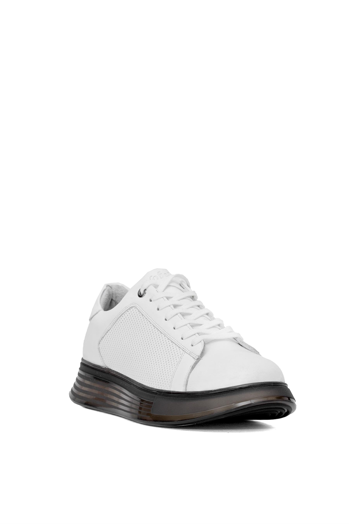 Elit 25YNbl5005C Erkek Hakiki Deri Casual Ayakkabı Beyaz - Görsel 3