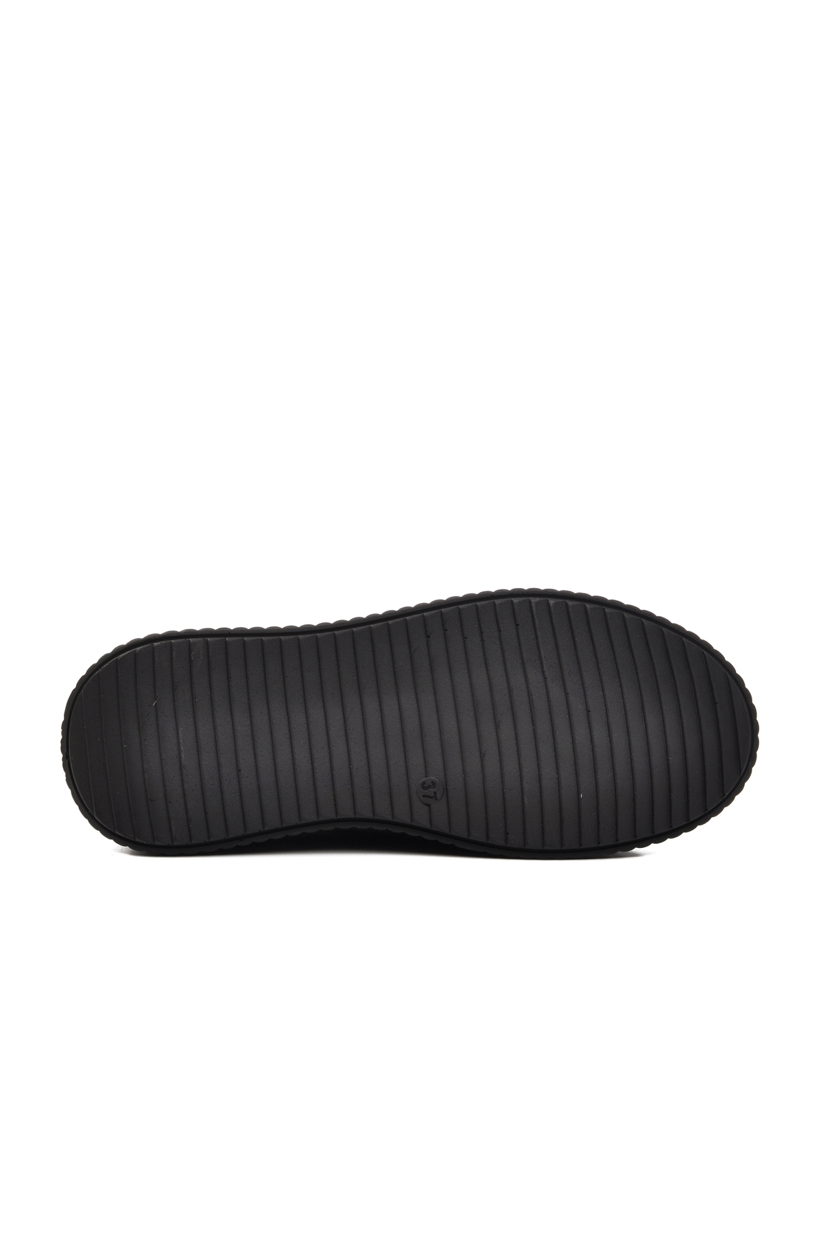 Aspor Siyah Cilt Kadın Düz Rahat Günlük Ayakkabı - Görsel 6