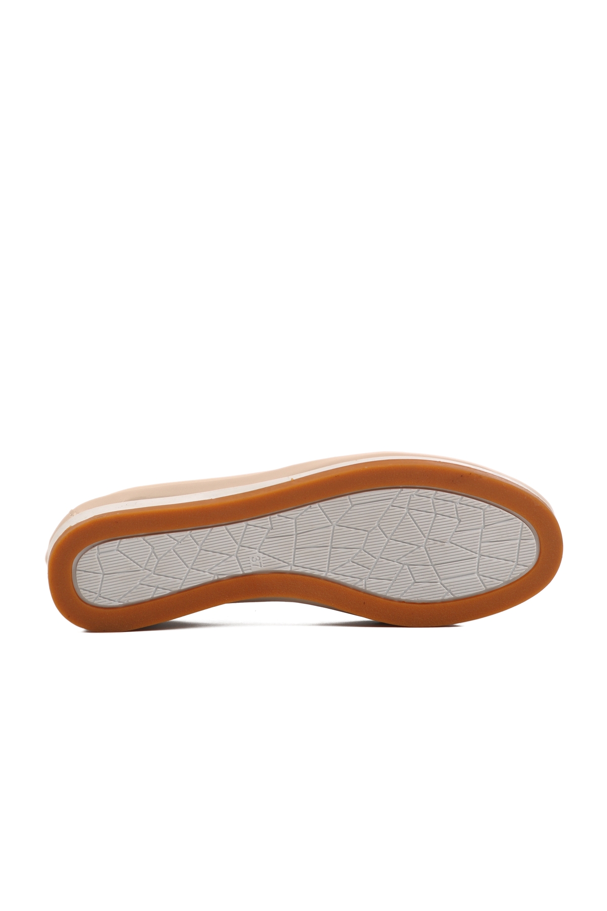 Aspor Bej Kadın Düz Rahat Günlük Ayakkabı - Görsel 6