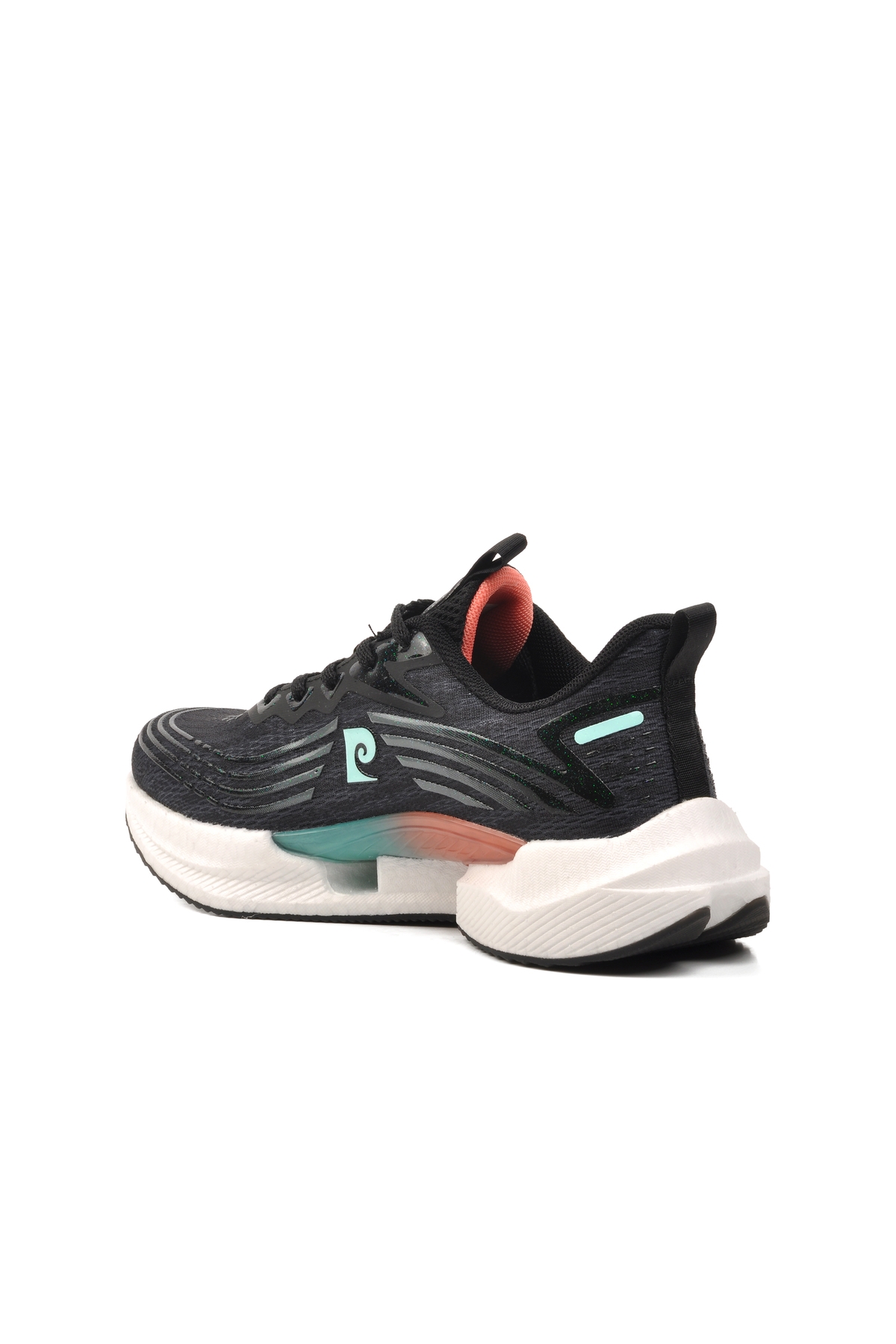 Siyah-Beyaz Kadın Spor Ayakkabı - Görsel 5
