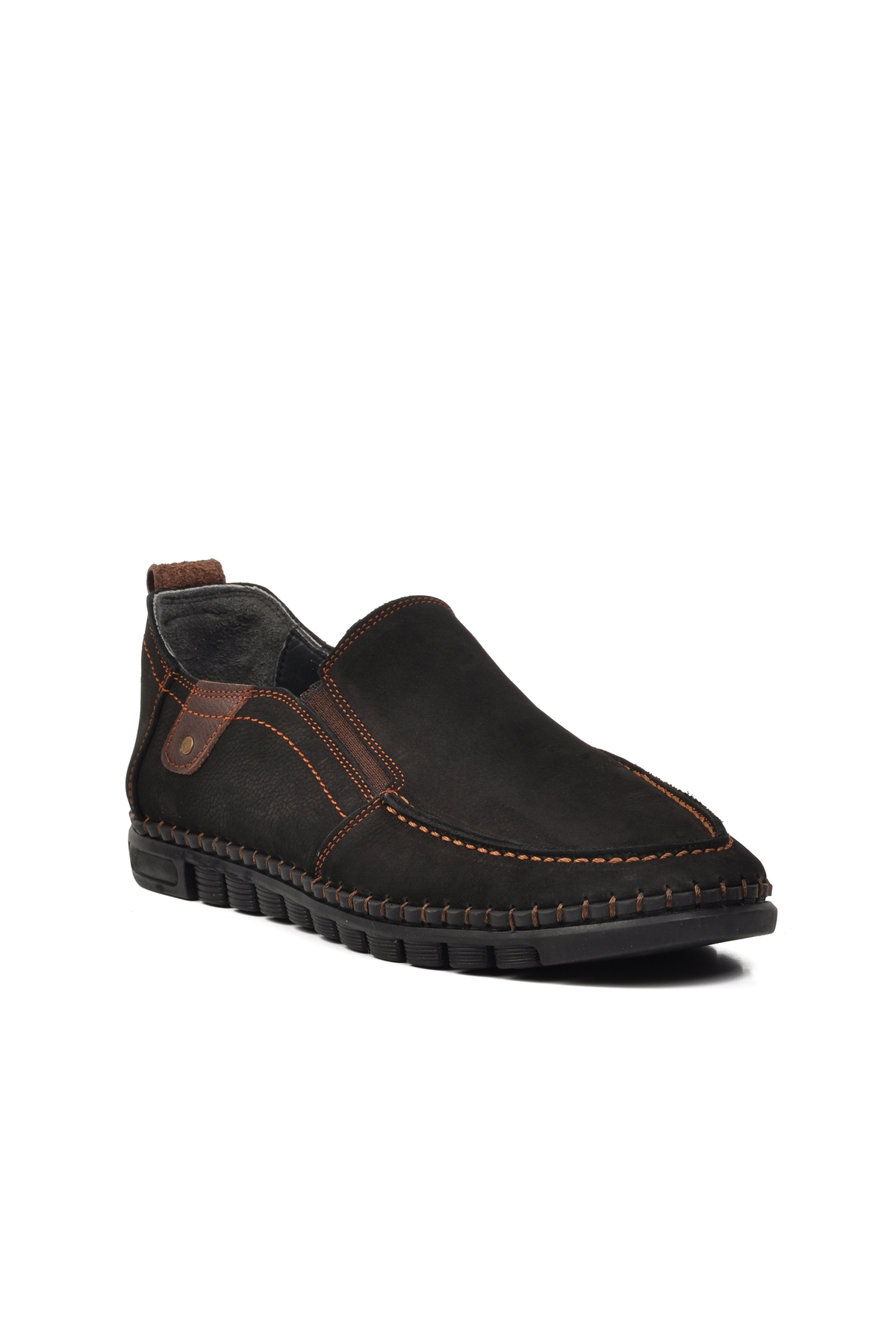 Aspor Siyah Nubuk Erkek Günlük Ayakkabı - Görsel 4