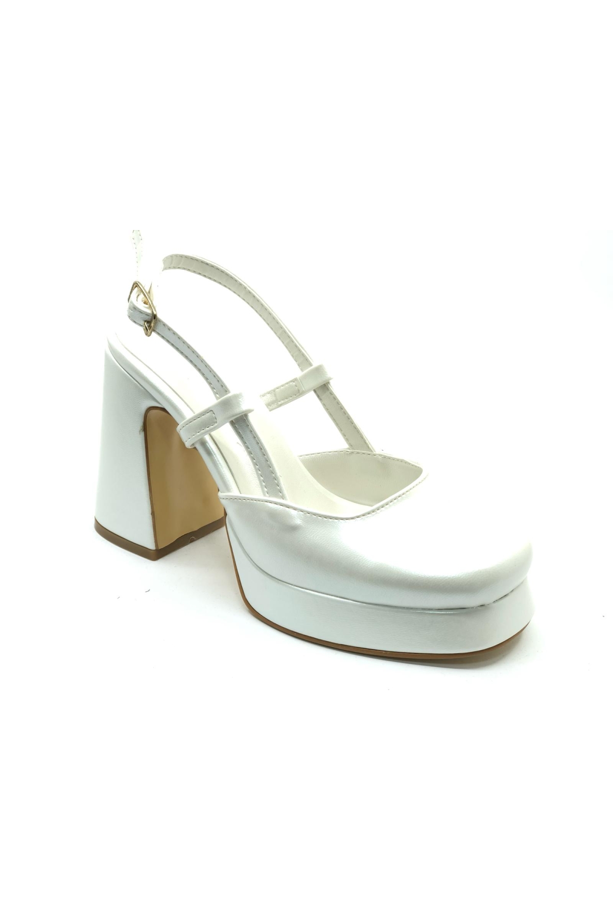 Jane Jane Platform Topuk Kadın Klasik Topuklu Ayakkabı - Görsel 3