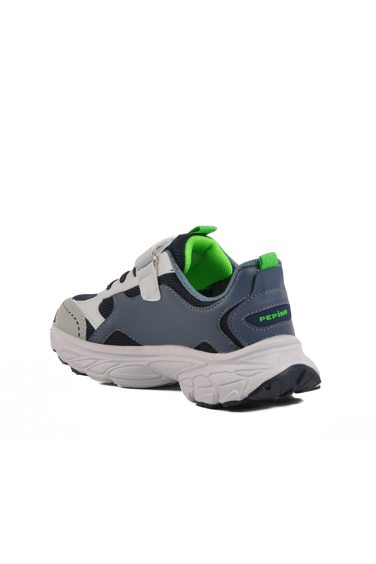 Lacivert-İndigo Tekstil Erkek Çocuk Spor Ayakkabı - Görsel 5