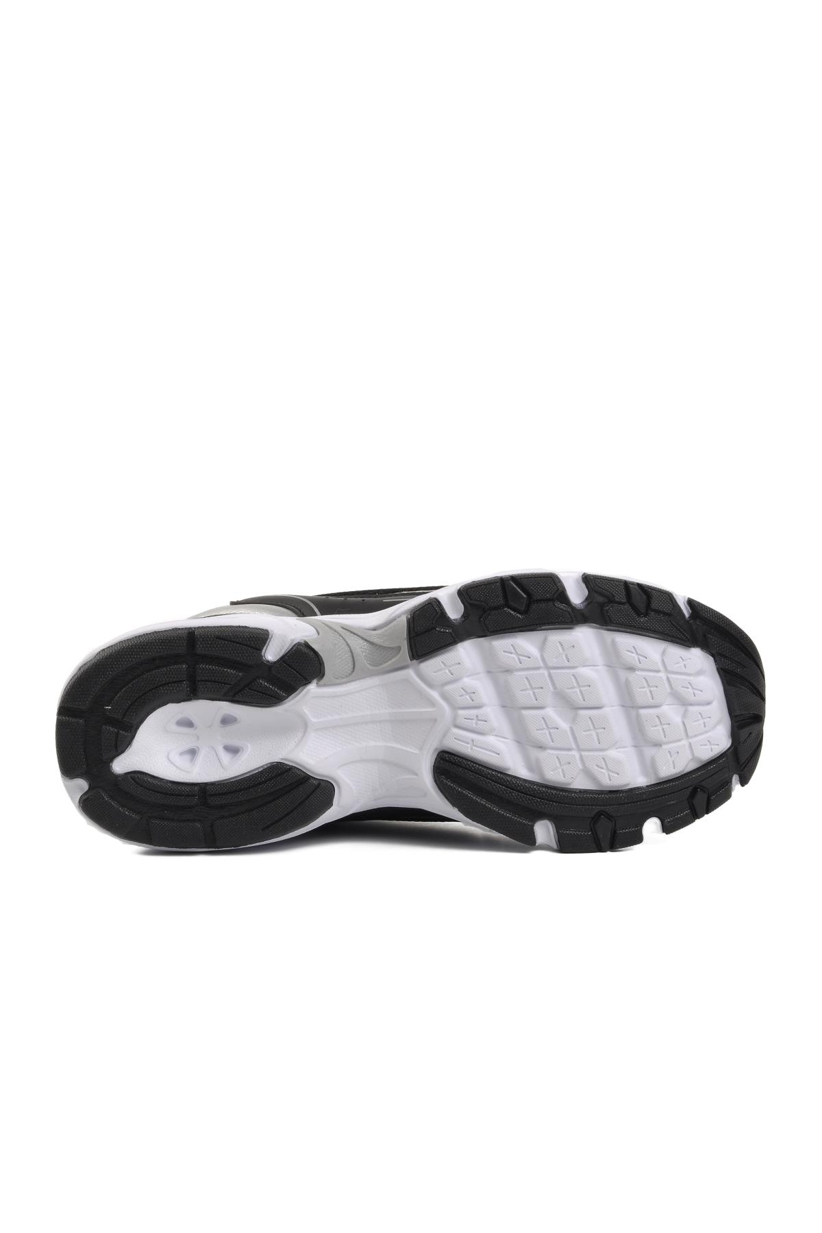 Siyah Beyaz Unisex Spor Ayakkabı - Görsel 6