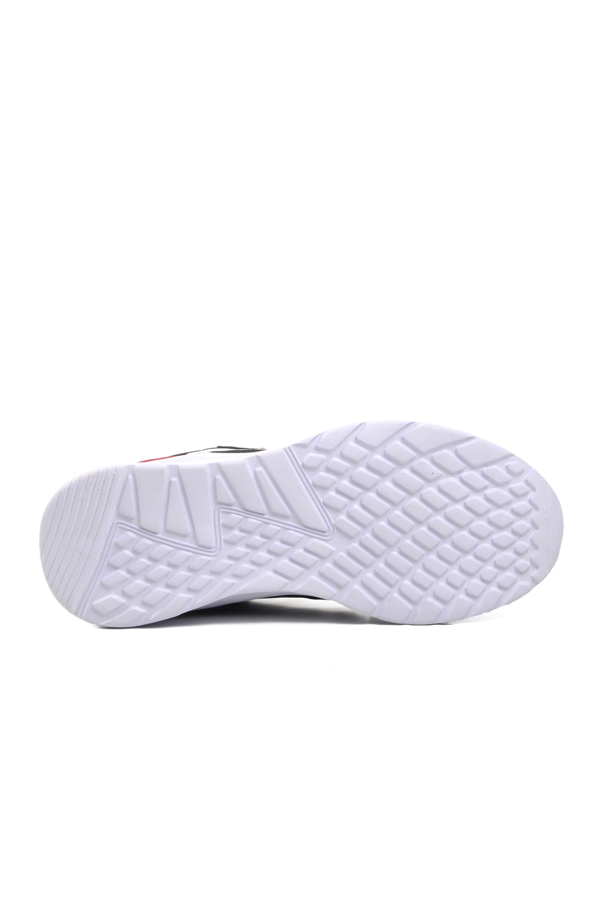 Siyah Beyaz Kırmızı Kadın Spor Ayakkabı Sneaker - Görsel 6