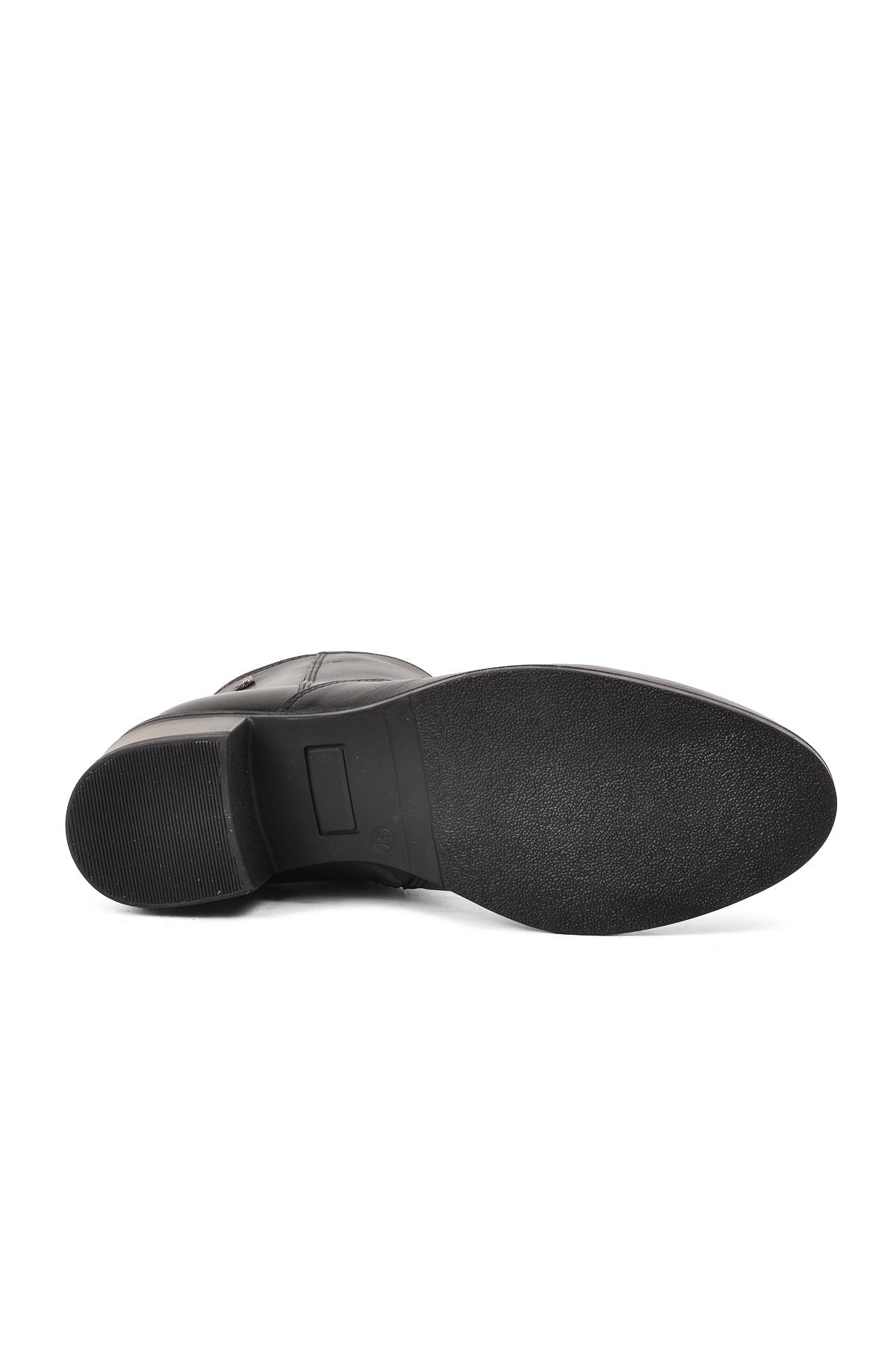 Siyah Kadın Topuklu Bot - Görsel 6