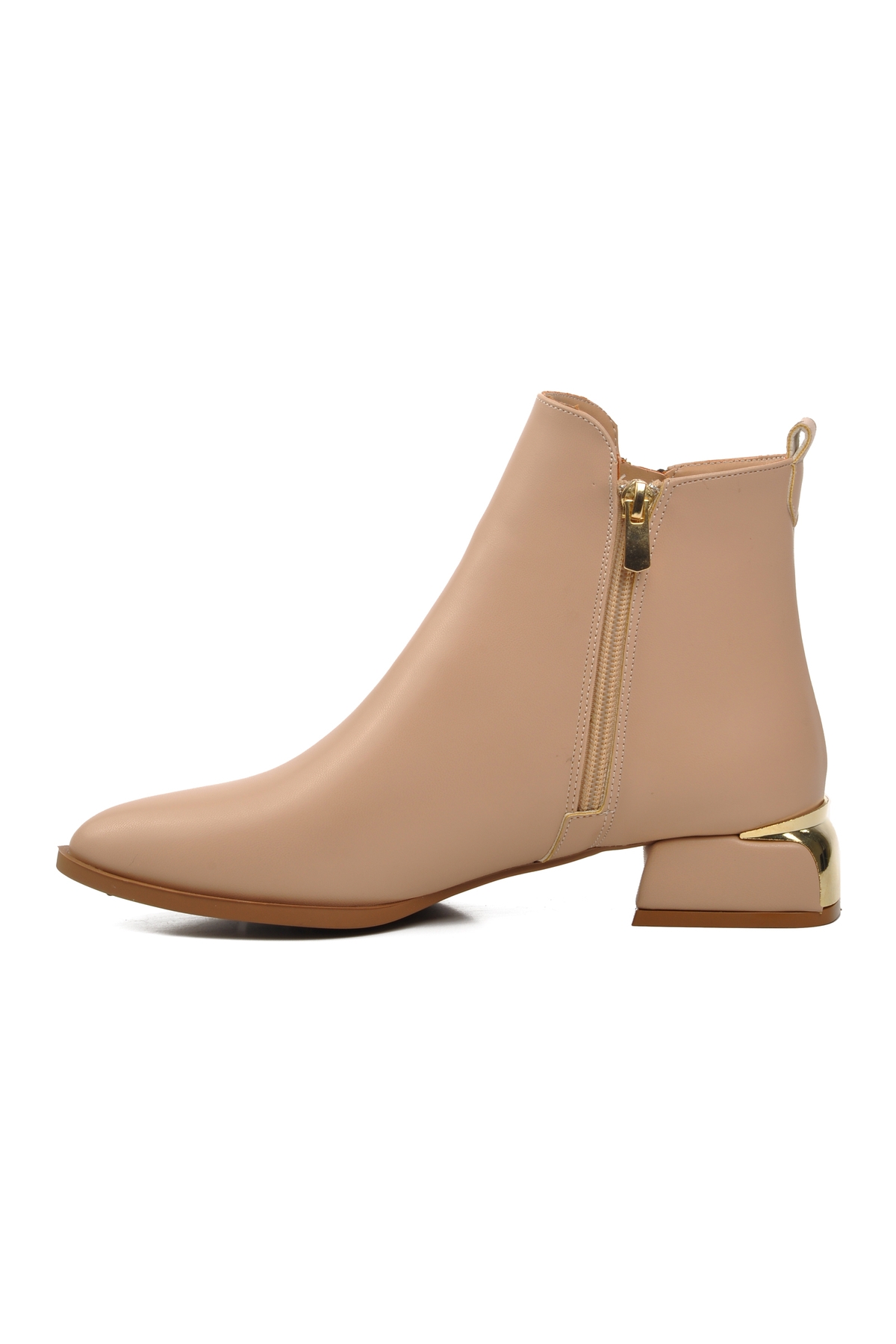 Aspor Nude Nut Kadın Topuklu Bot - Görsel 3