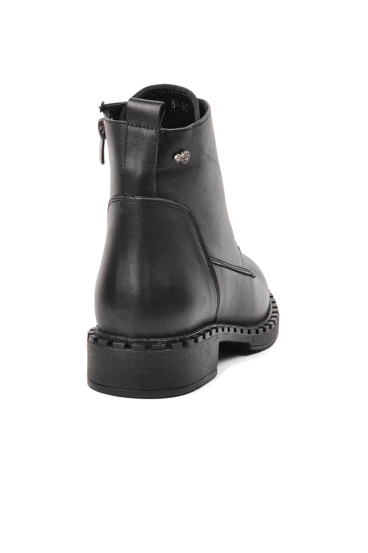 Siyah Kadın Topuklu Bot - Görsel 5