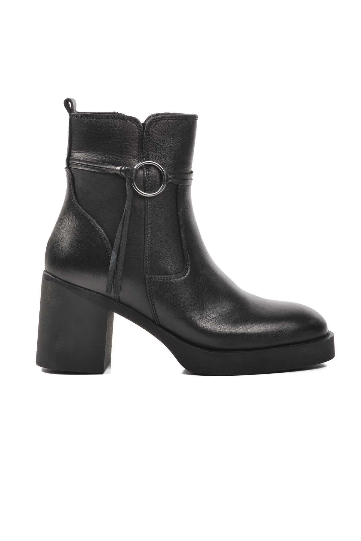 Siyah Kadın Topuklu Bot - Görsel 2