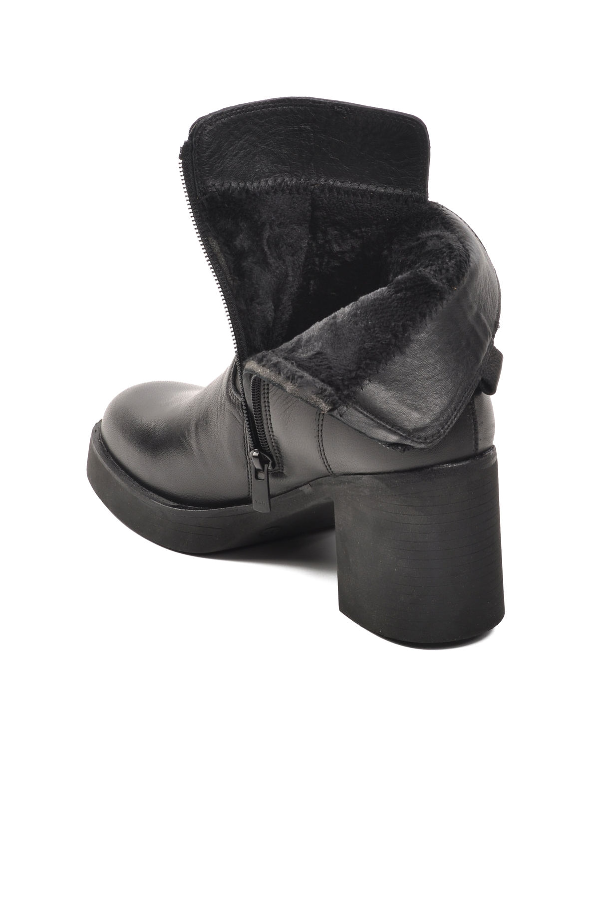 Siyah Kadın Topuklu Bot - Görsel 5