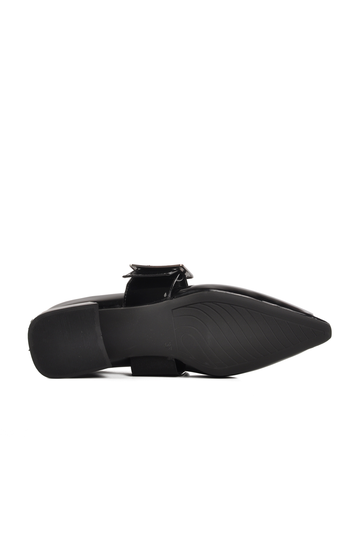 Aspor Siyah Rugan Kadın Abiye Ayakkabı - Görsel 6