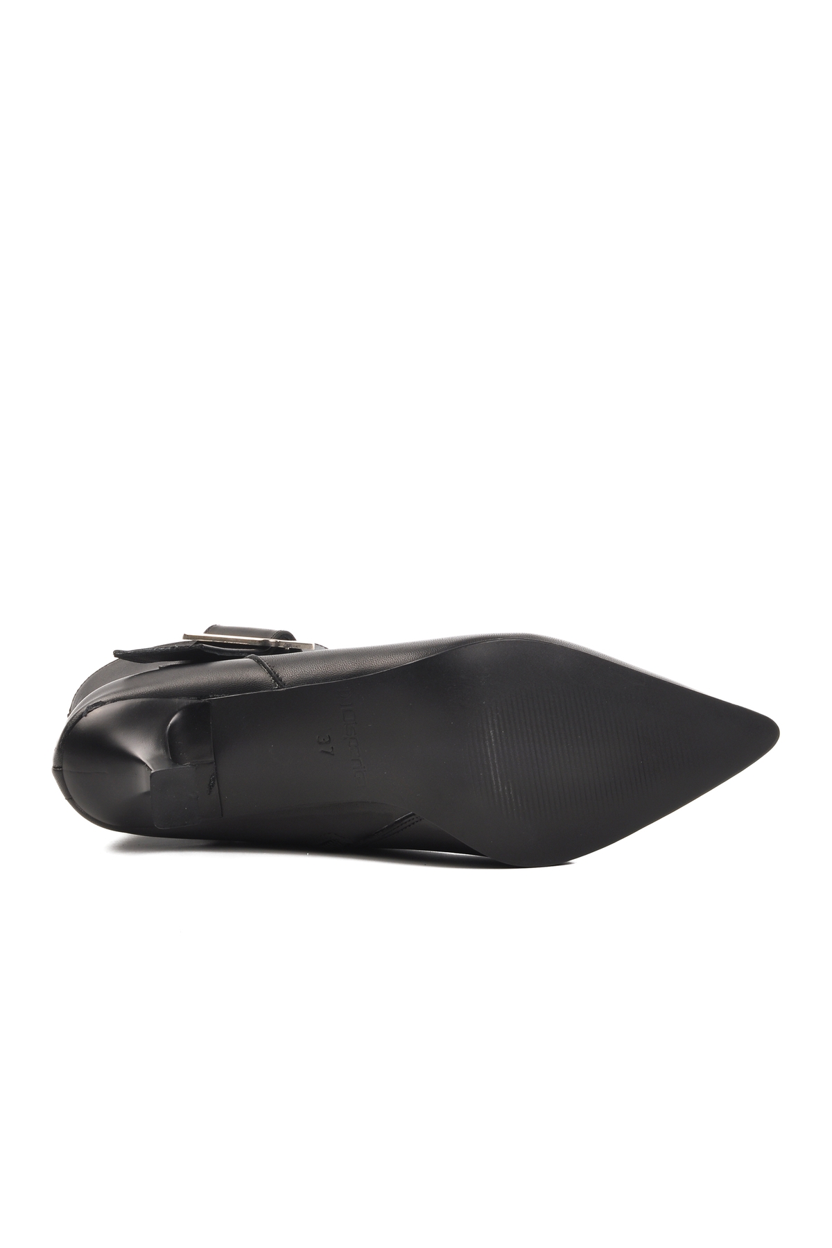 Aspor Siyah İçi Polarlı Hakiki Deri Kadın Topuklu Bot - Görsel 6