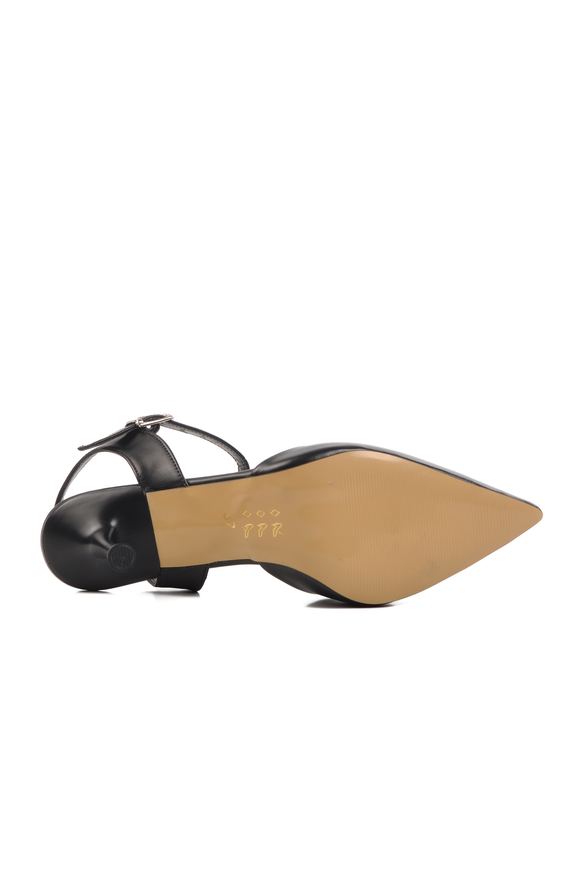 Siyah İnce Topuklu Kadın Abiye Ayakkabı - Görsel 6