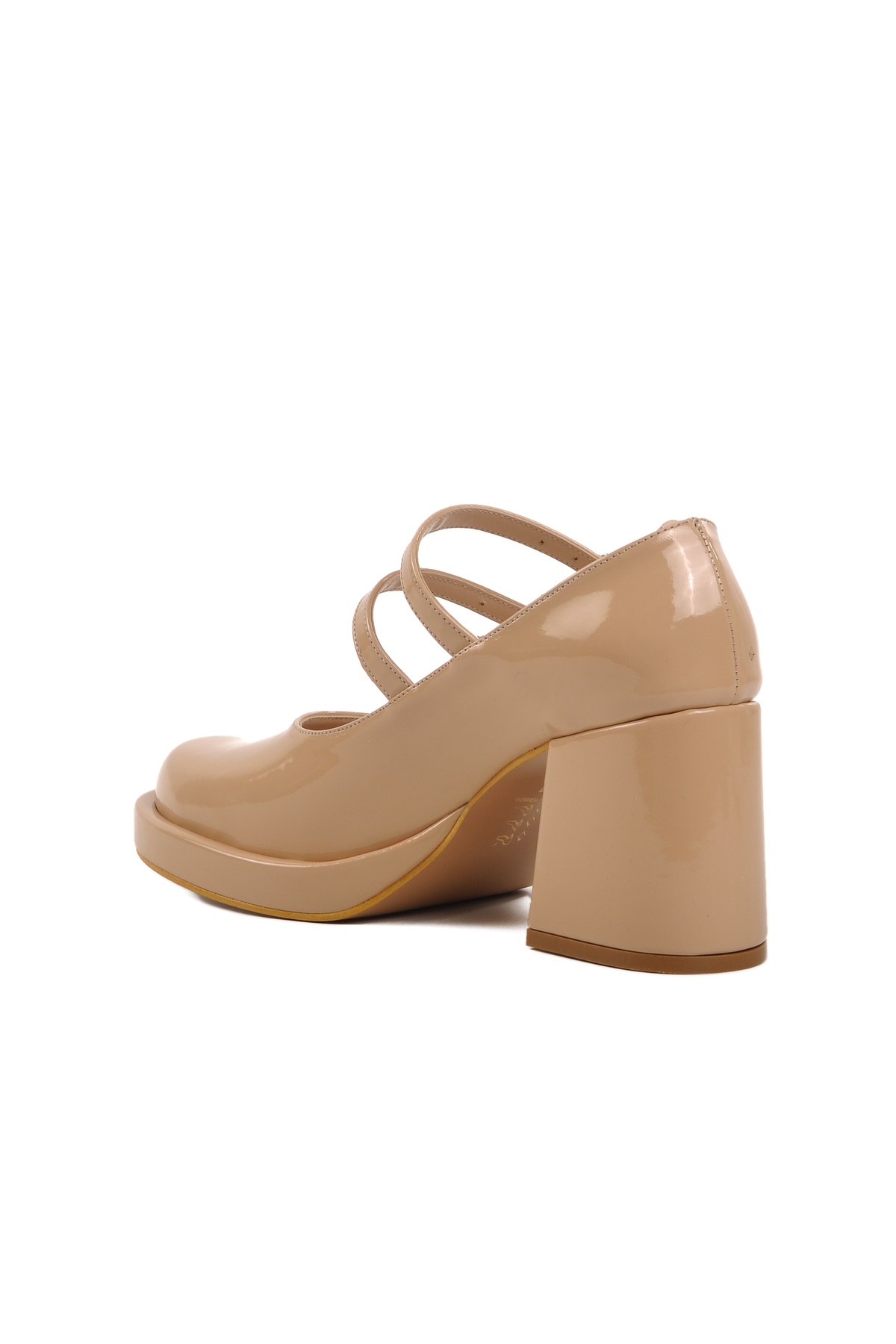 Aspor Ten Platform Topuk Kadın Abiye Ayakkabı - Görsel 5