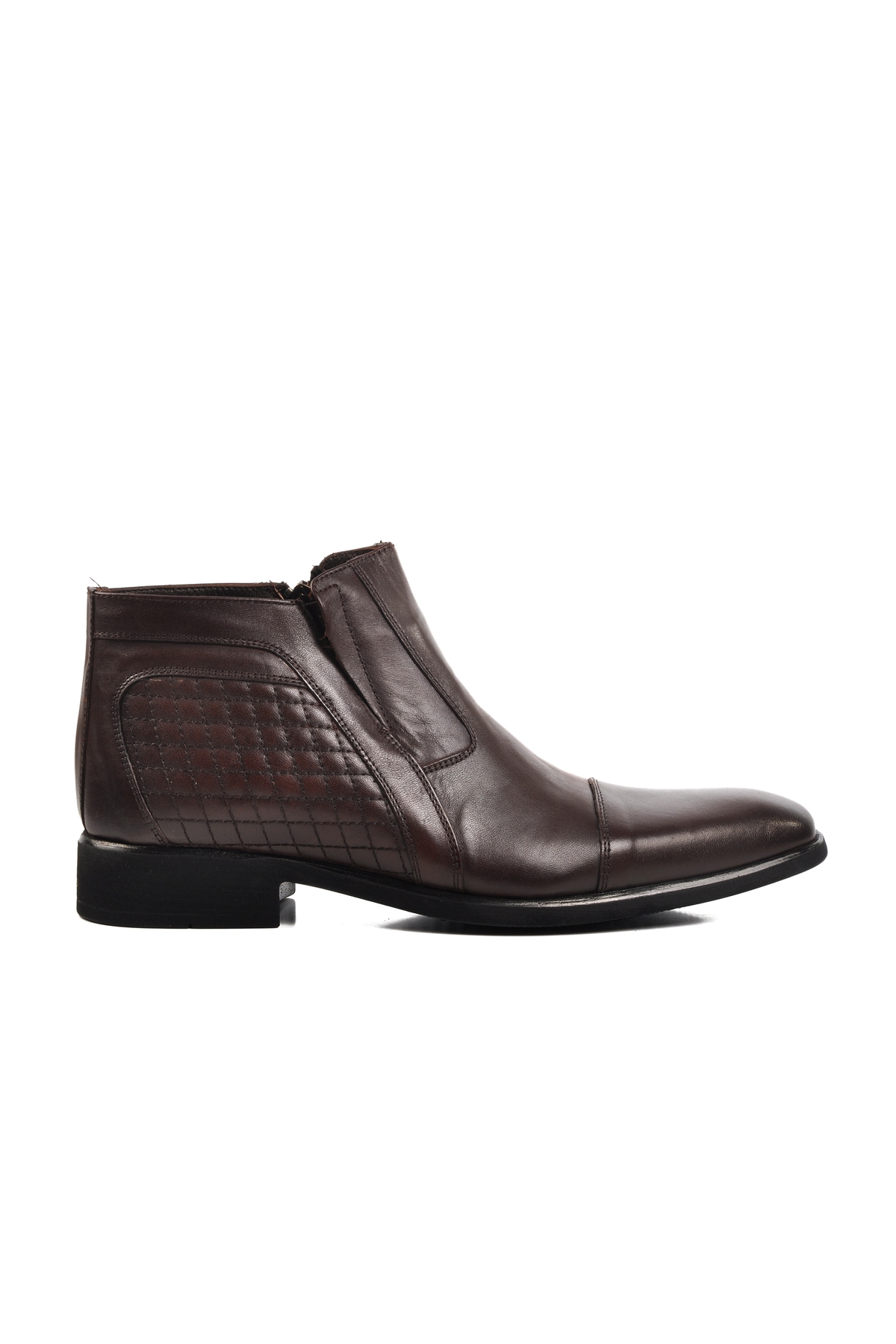Aspor Kahve Hakiki Deri Klasik Erkek Bot - Görsel 2