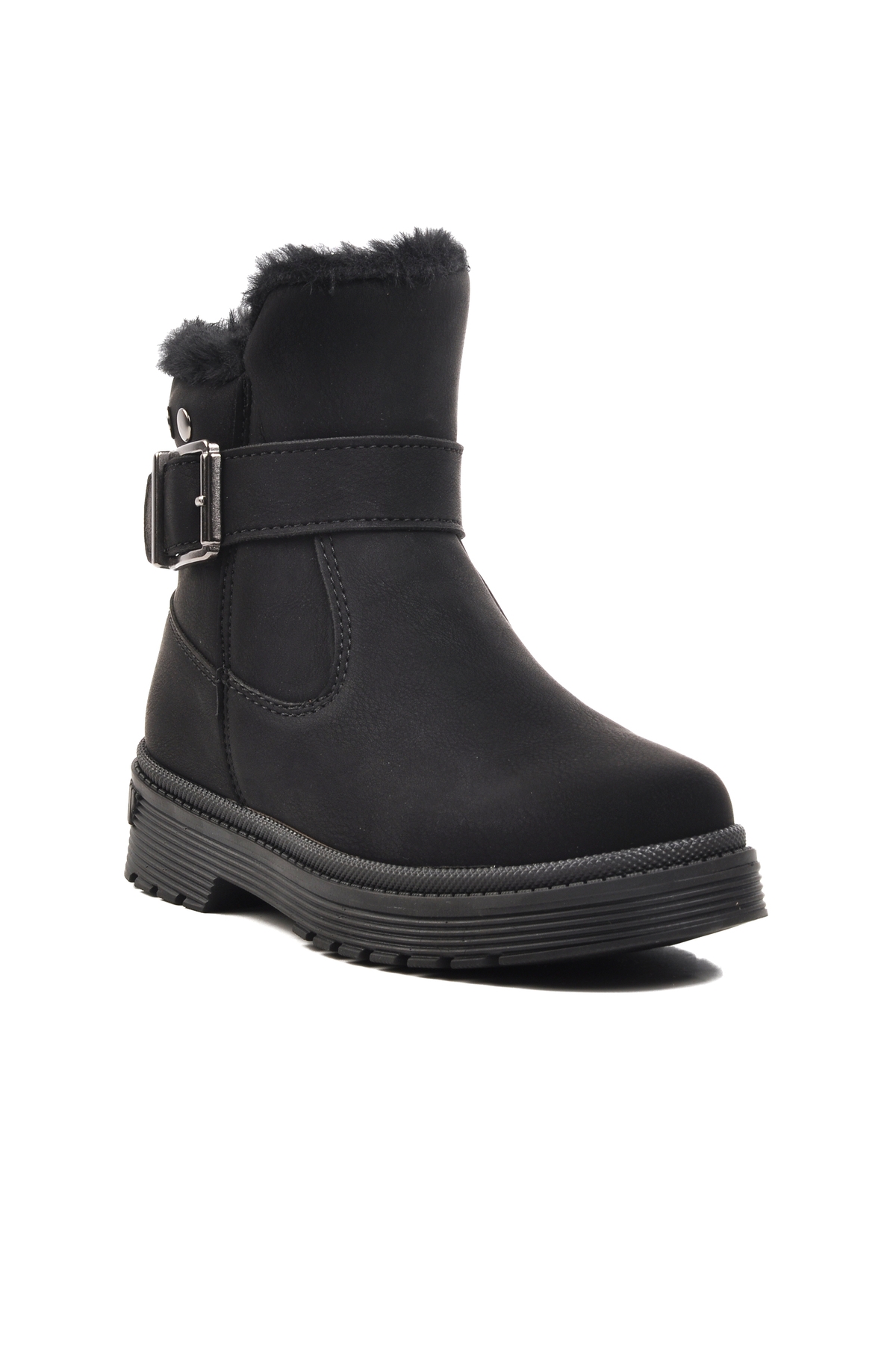 Aspor Siyah Zümrüt Poliüretan Çocuk Bot - Görsel 4