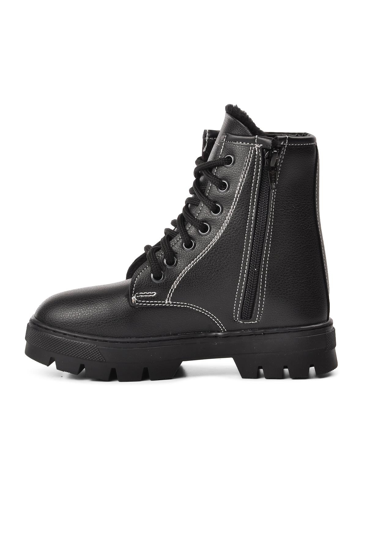 Aspor Siyah Çocuk Bot - Görsel 3