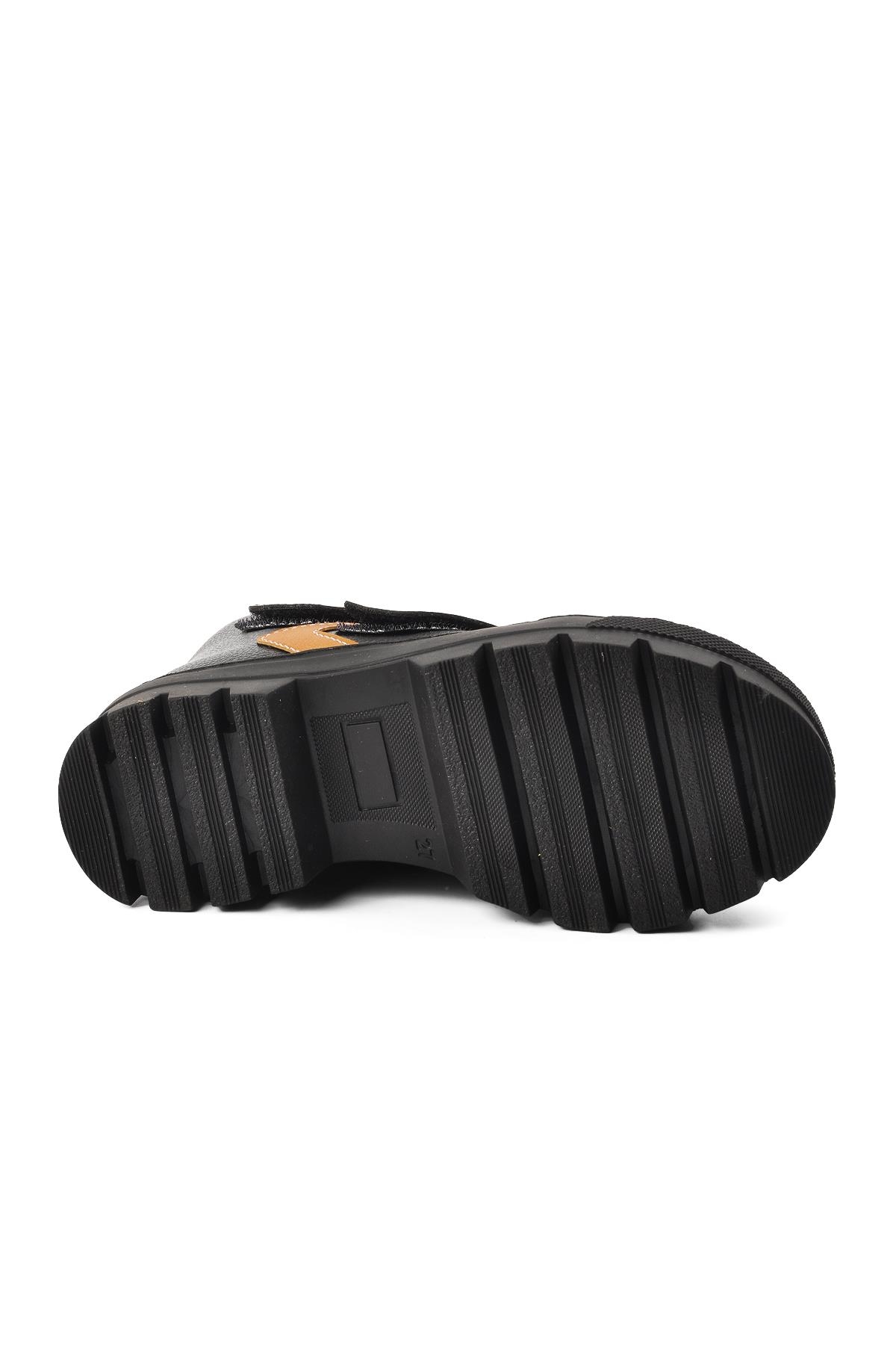 Aspor Siyah Camel Unisex Çocuk Bot - Görsel 6