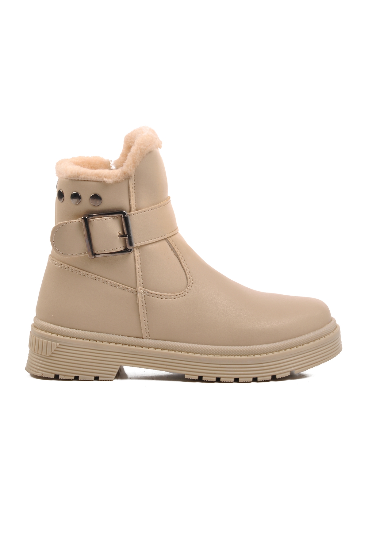 Aspor Bej Poliüretan Çocuk Bot - Görsel 2