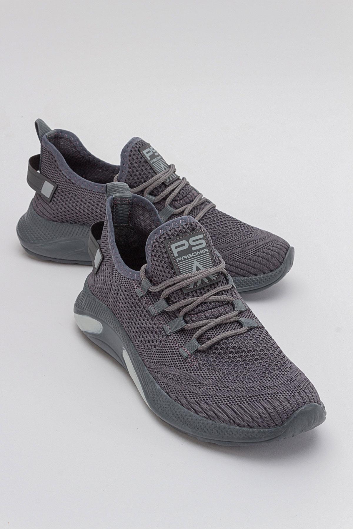 Kadın Triko Spor Ayakkabı FÜME FÜME - Görsel 2