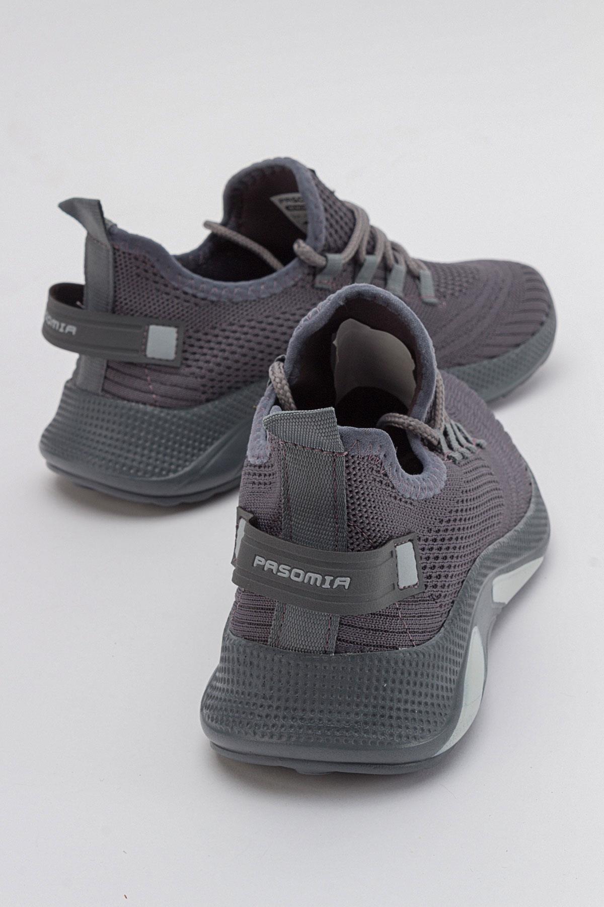 Kadın Triko Spor Ayakkabı FÜME FÜME - Görsel 5