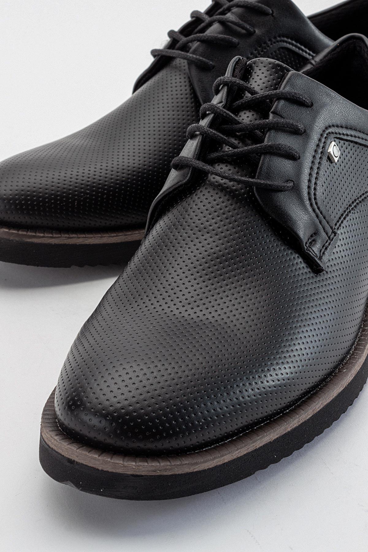 Günlük Erkek Ayakkabı SİYAH - Görsel 4