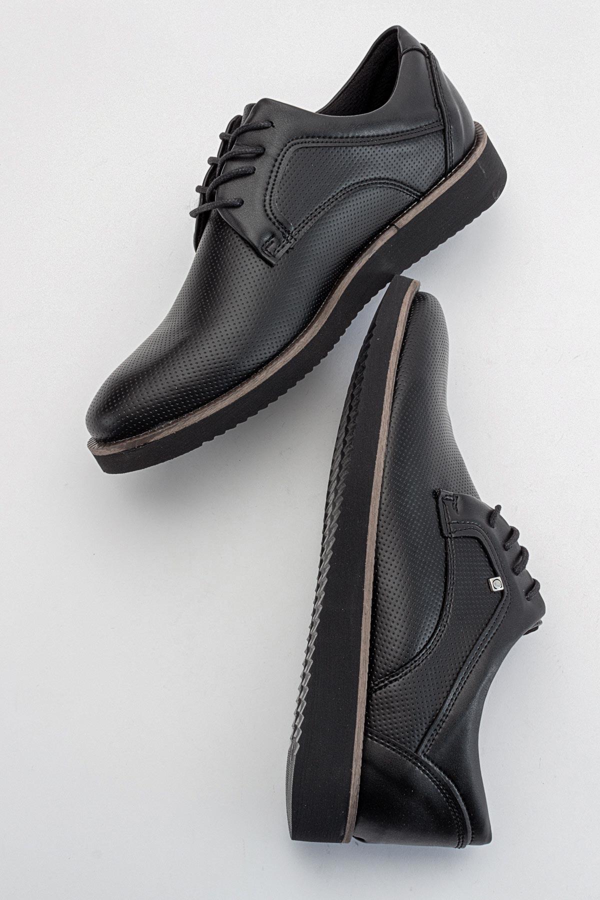 Günlük Erkek Ayakkabı SİYAH - Görsel 7