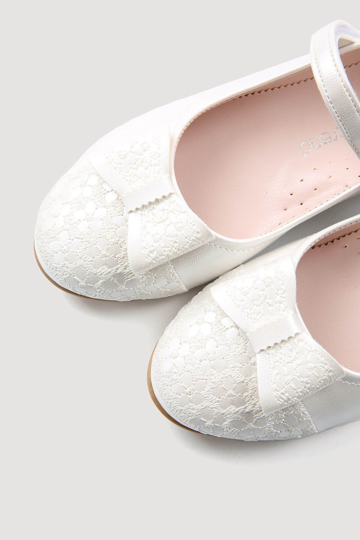 Çocuk Dantelli Ayakkabı 31-36 SEDEF - Görsel 3