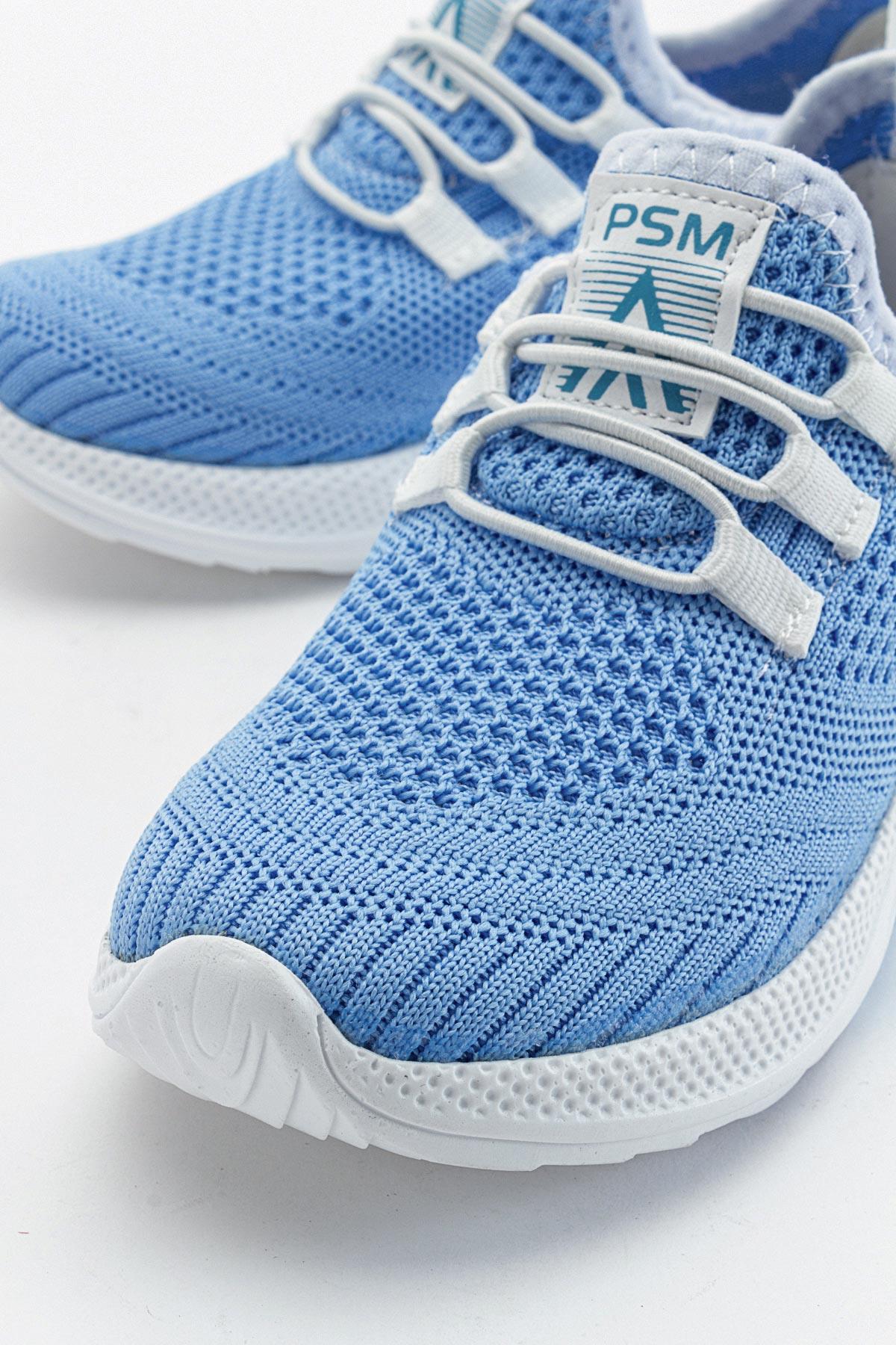 Triko Çocuk Spor Ayakkabı 26-30 MAVİ - Görsel 4