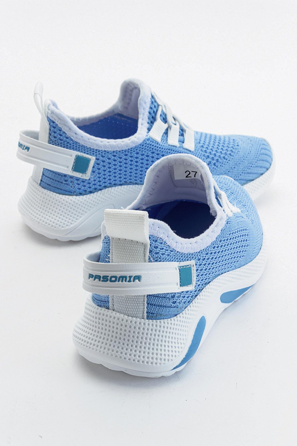 Triko Çocuk Spor Ayakkabı 26-30 MAVİ - Görsel 5