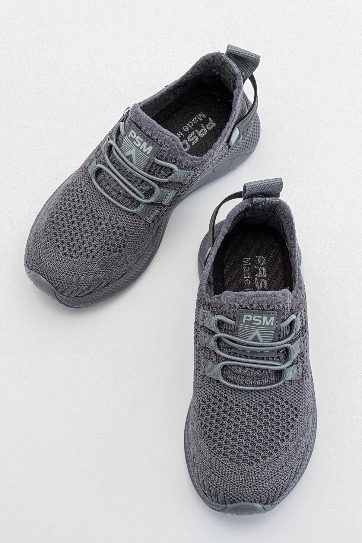 Triko Çocuk Spor Ayakkabı 31-35 FÜME - Görsel 6