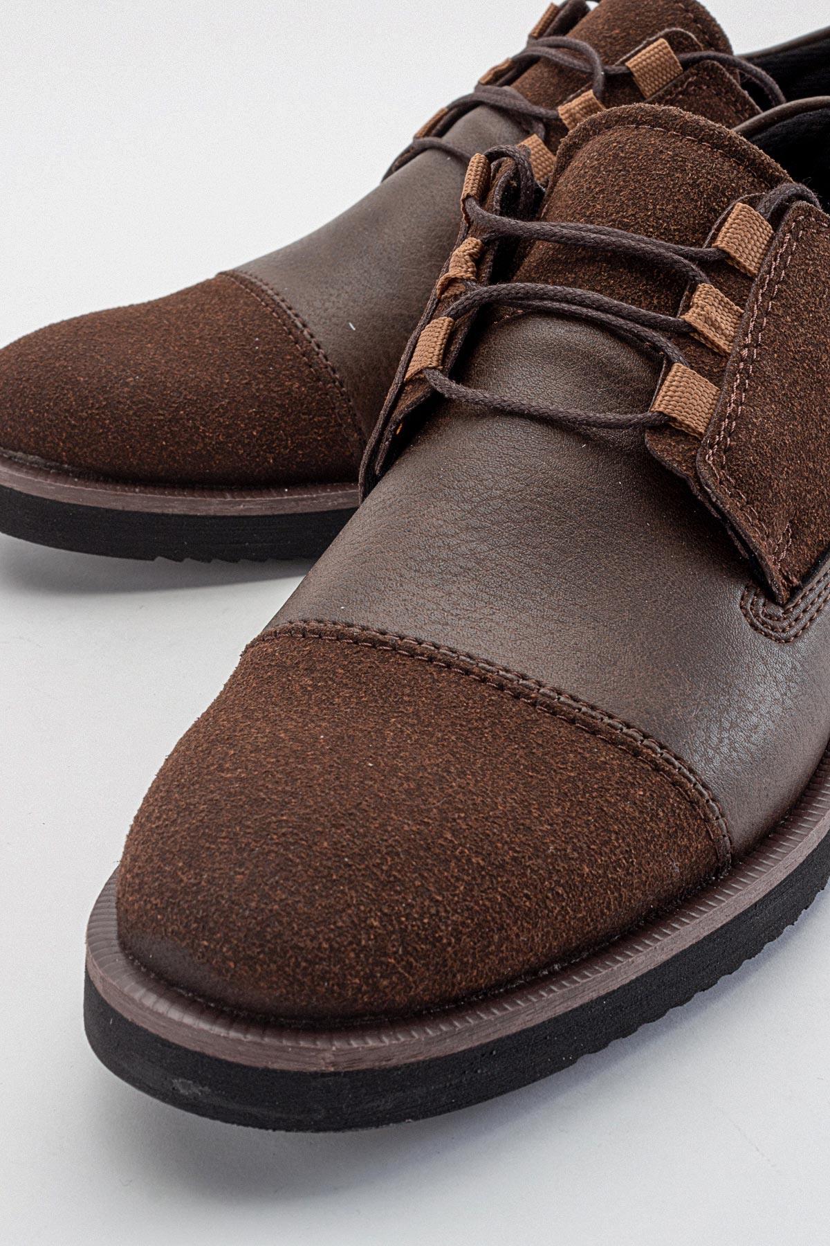 Günlük Erkek Ayakkabı KAHVE - Görsel 4