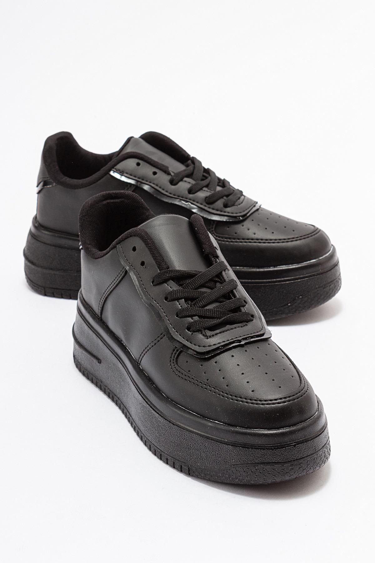 Kadın Air Beyaz Spor Ayakkabı SİYAH SİYAH - Görsel 2