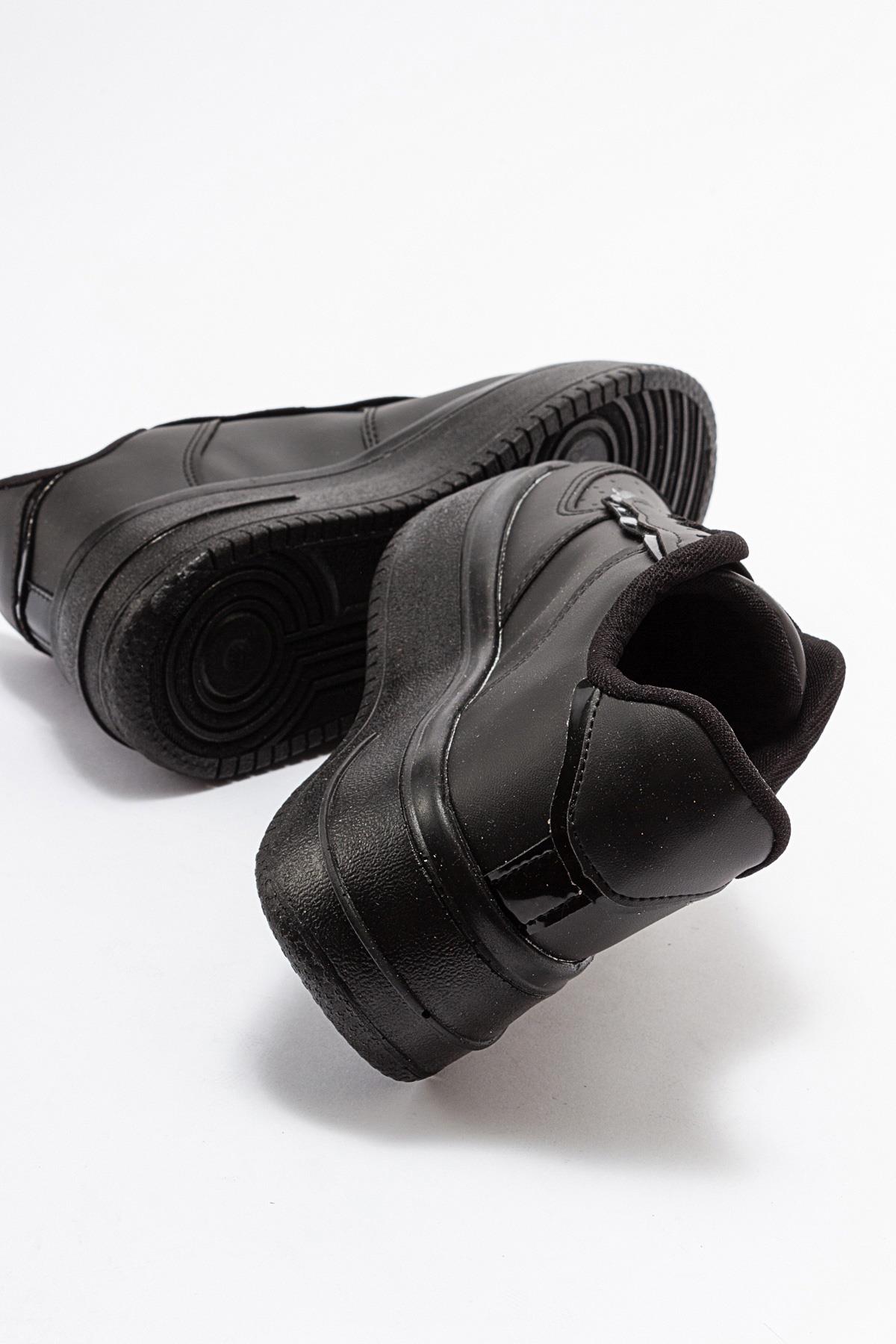 Kadın Air Beyaz Spor Ayakkabı SİYAH SİYAH - Görsel 5