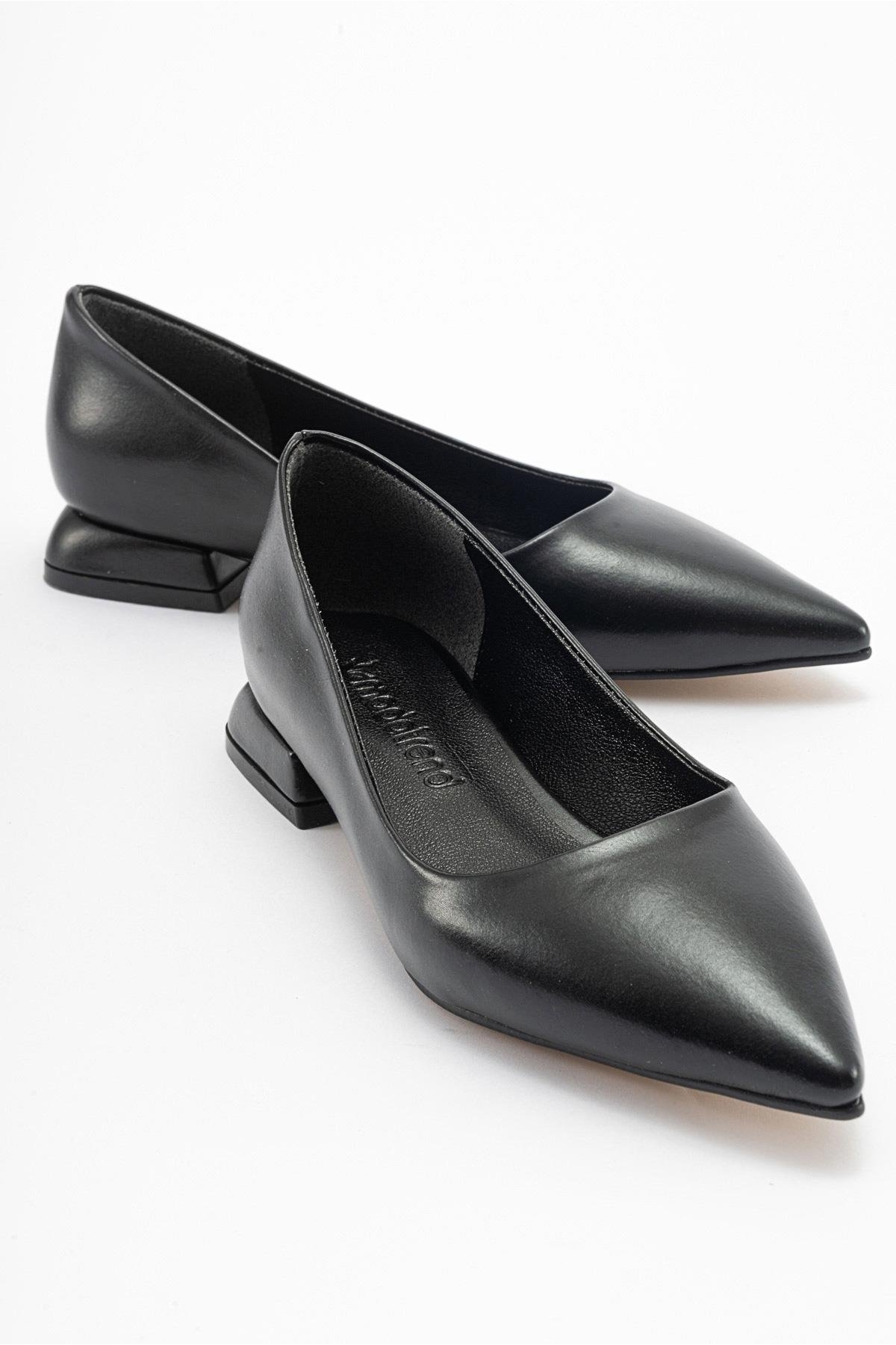 Kadın Sade Babet SİYAH CİLT - Görsel 2