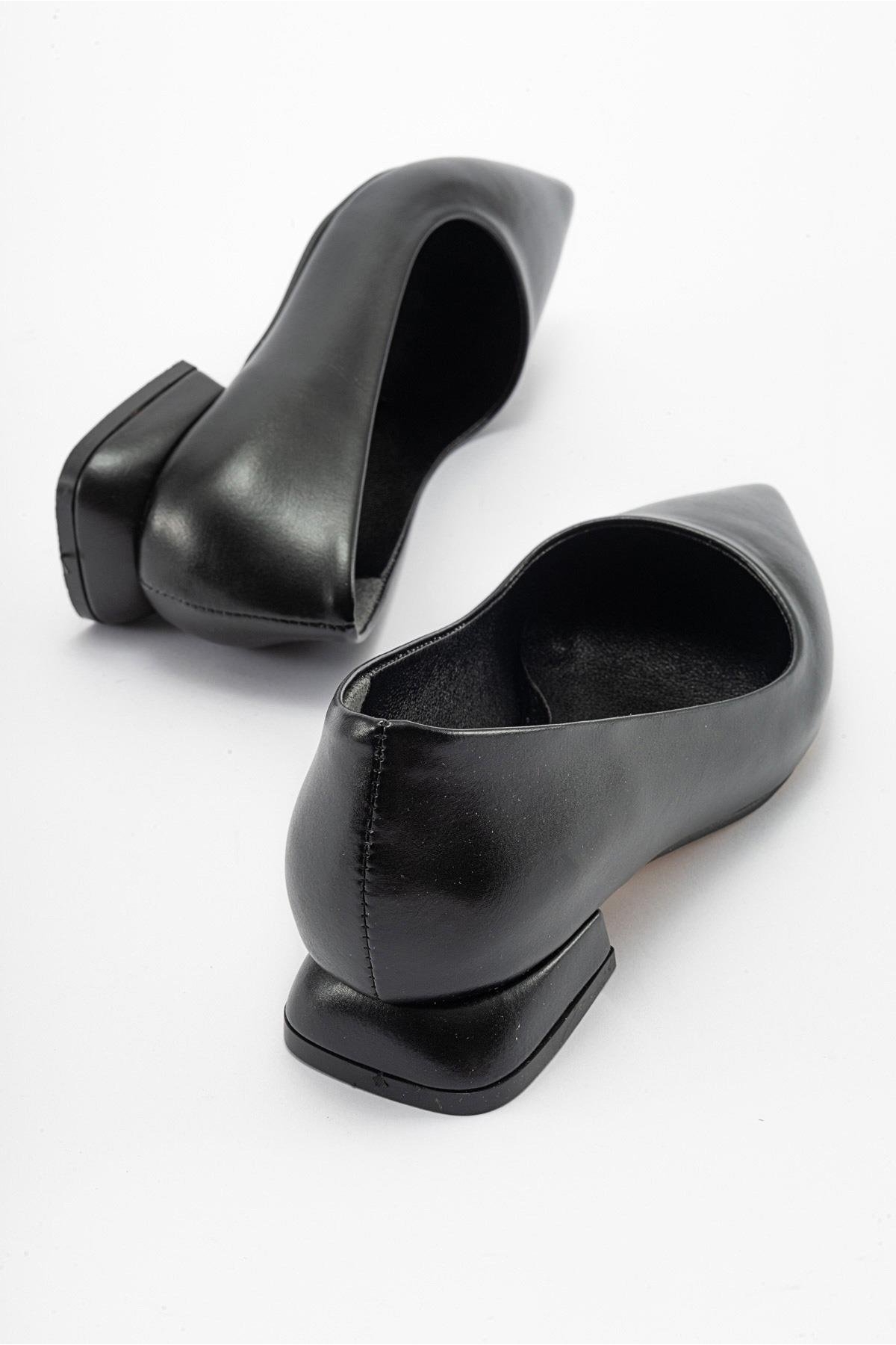 Kadın Sade Babet SİYAH CİLT - Görsel 5